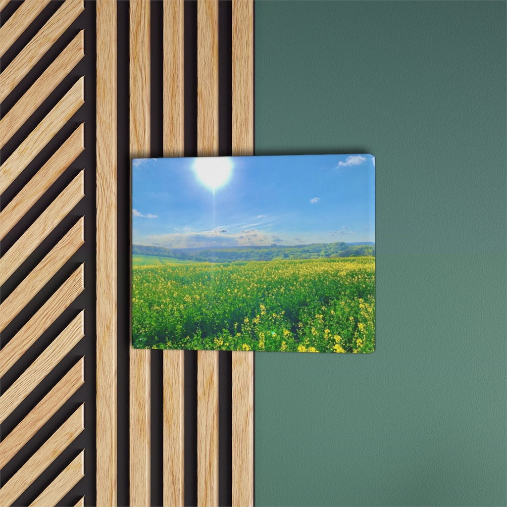 LIMITED EDITION Unique Satin Canvas, "Spring Time in England" - Image 11