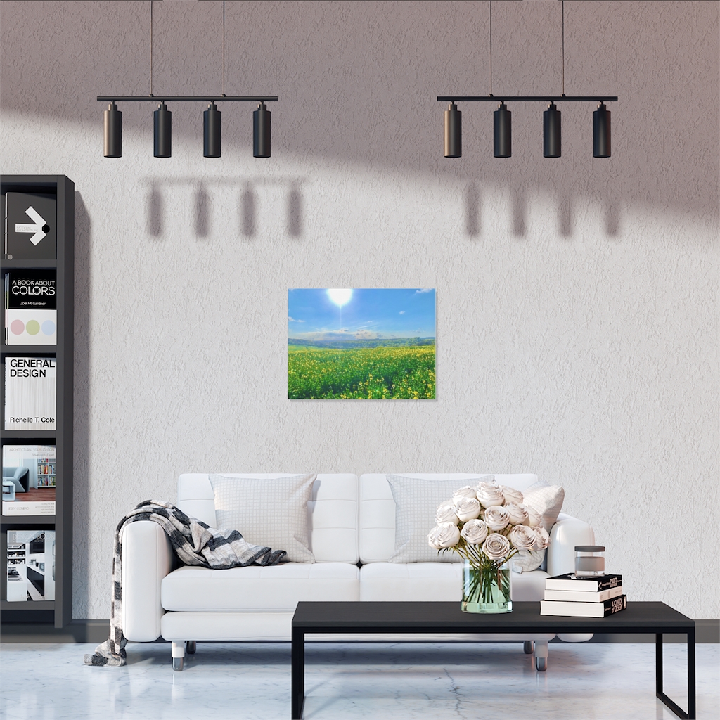 LIMITED EDITION Unique Satin Canvas, "Spring Time in England" - Image 15