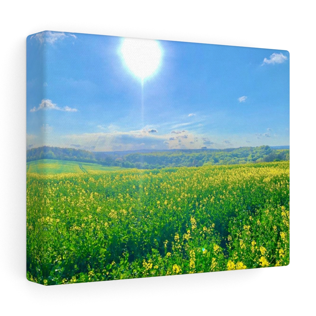 LIMITED EDITION Unique Satin Canvas, "Spring Time in England" - Image 7
