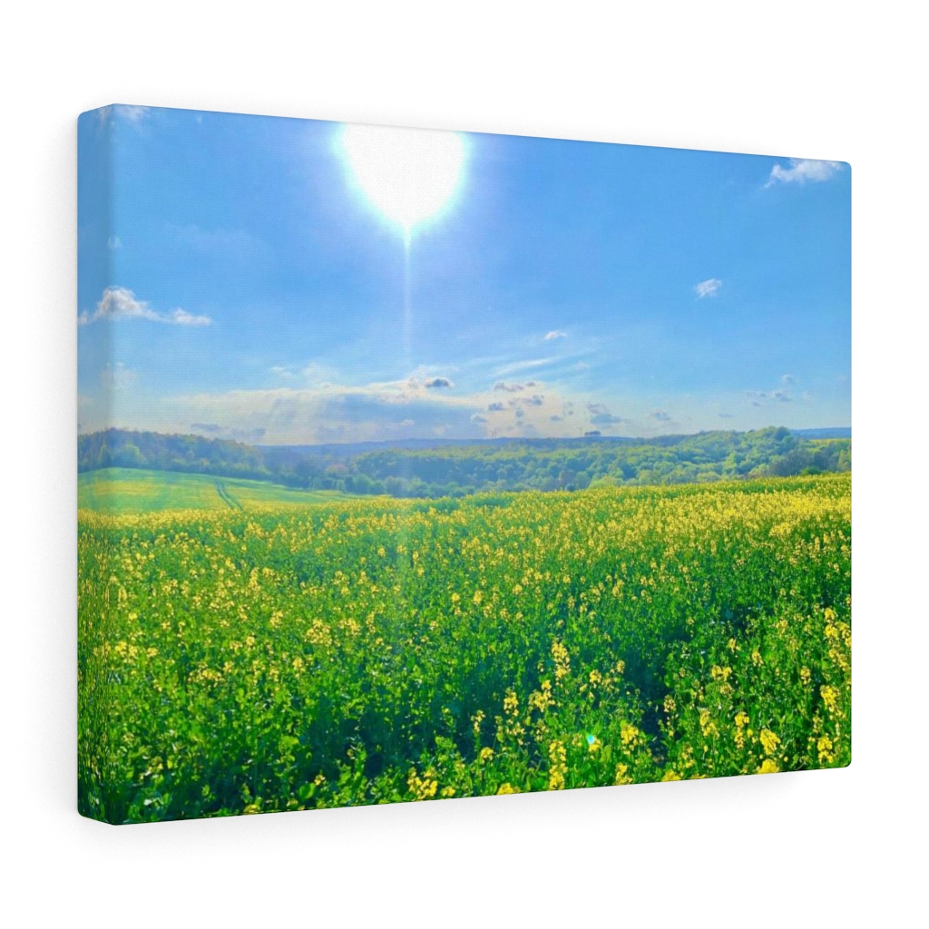 LIMITED EDITION Unique Satin Canvas, "Spring Time in England"