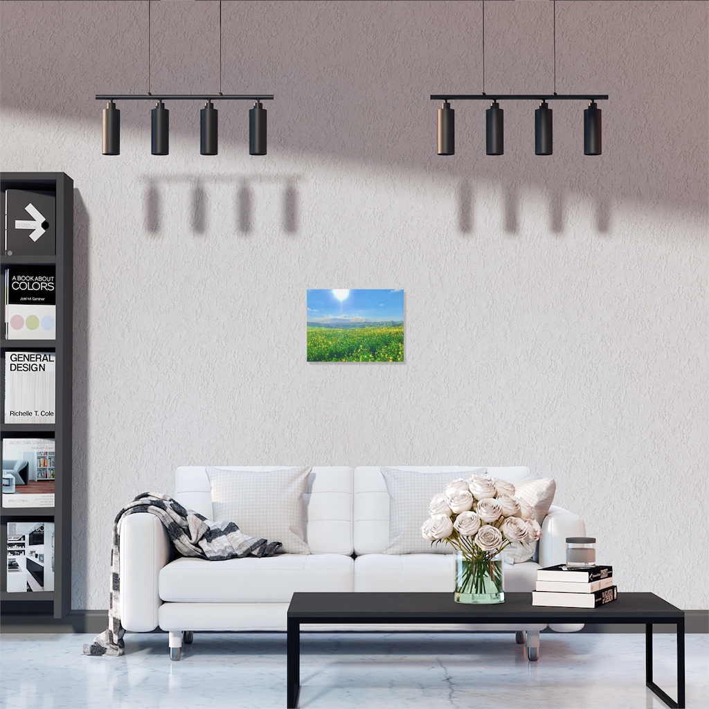 LIMITED EDITION Unique Satin Canvas, "Spring Time in England" - Image 3