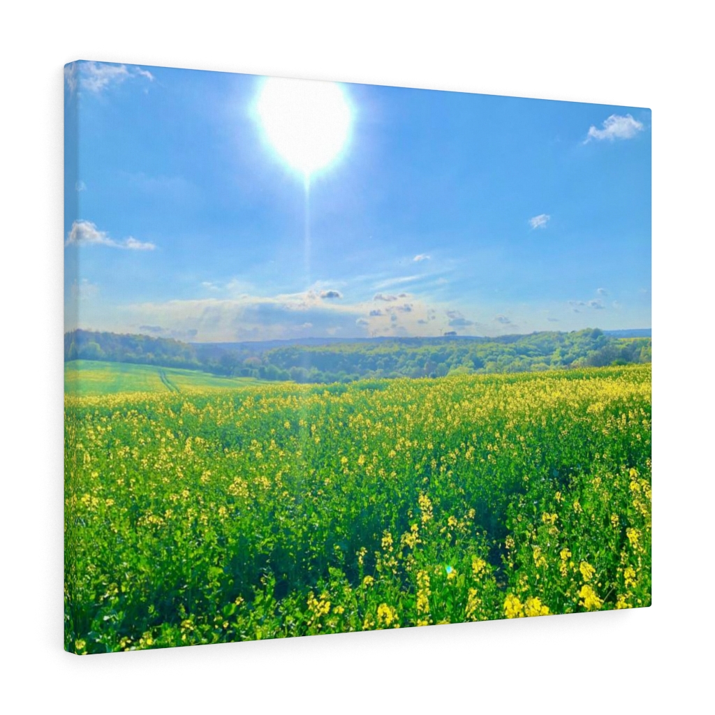 LIMITED EDITION Unique Satin Canvas, "Spring Time in England" - Image 4