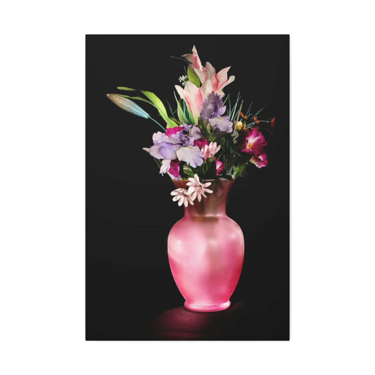 Pink Vase and Flowers - Image 2