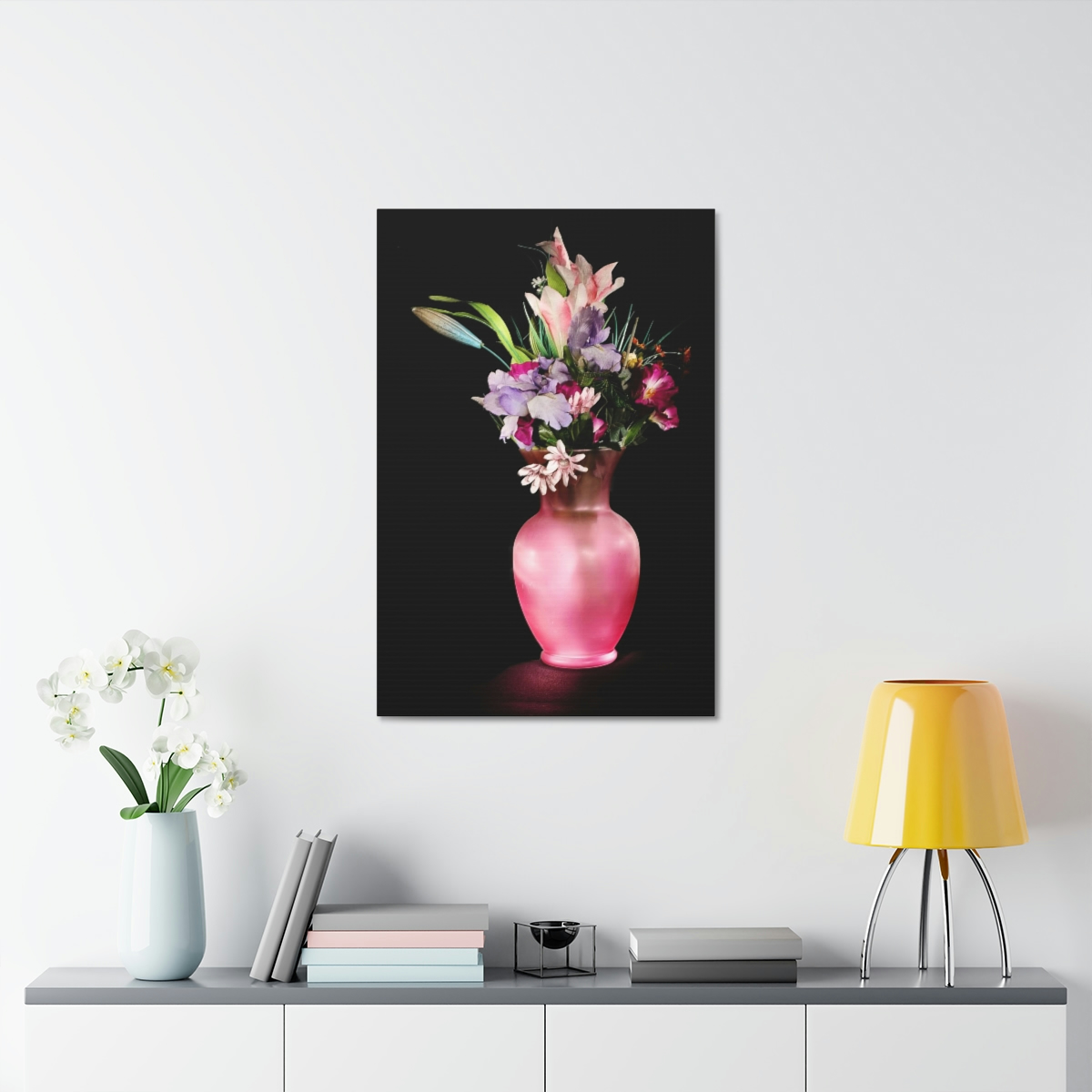 Pink Vase and Flowers - Image 3