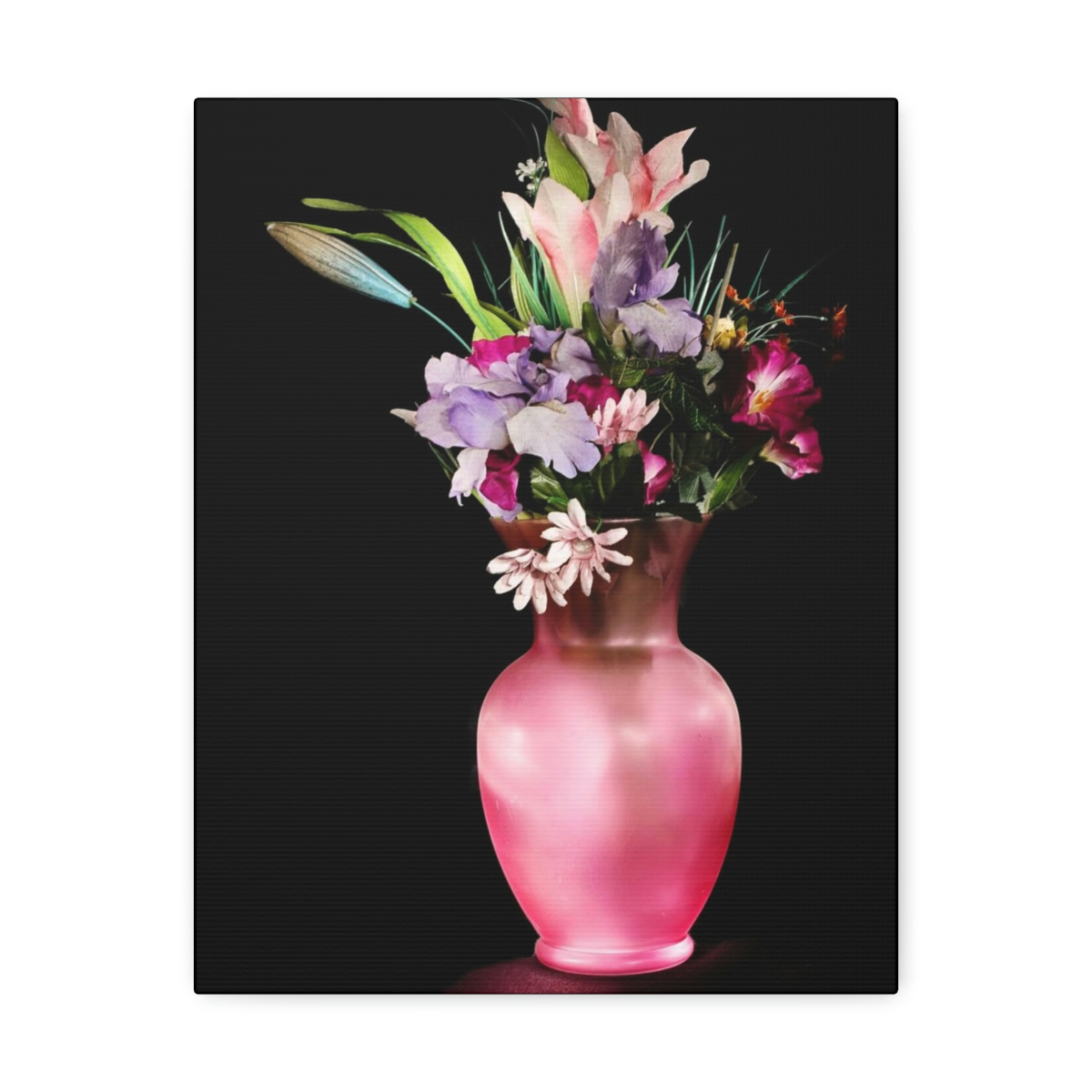 Pink Vase and Flowers - Image 9
