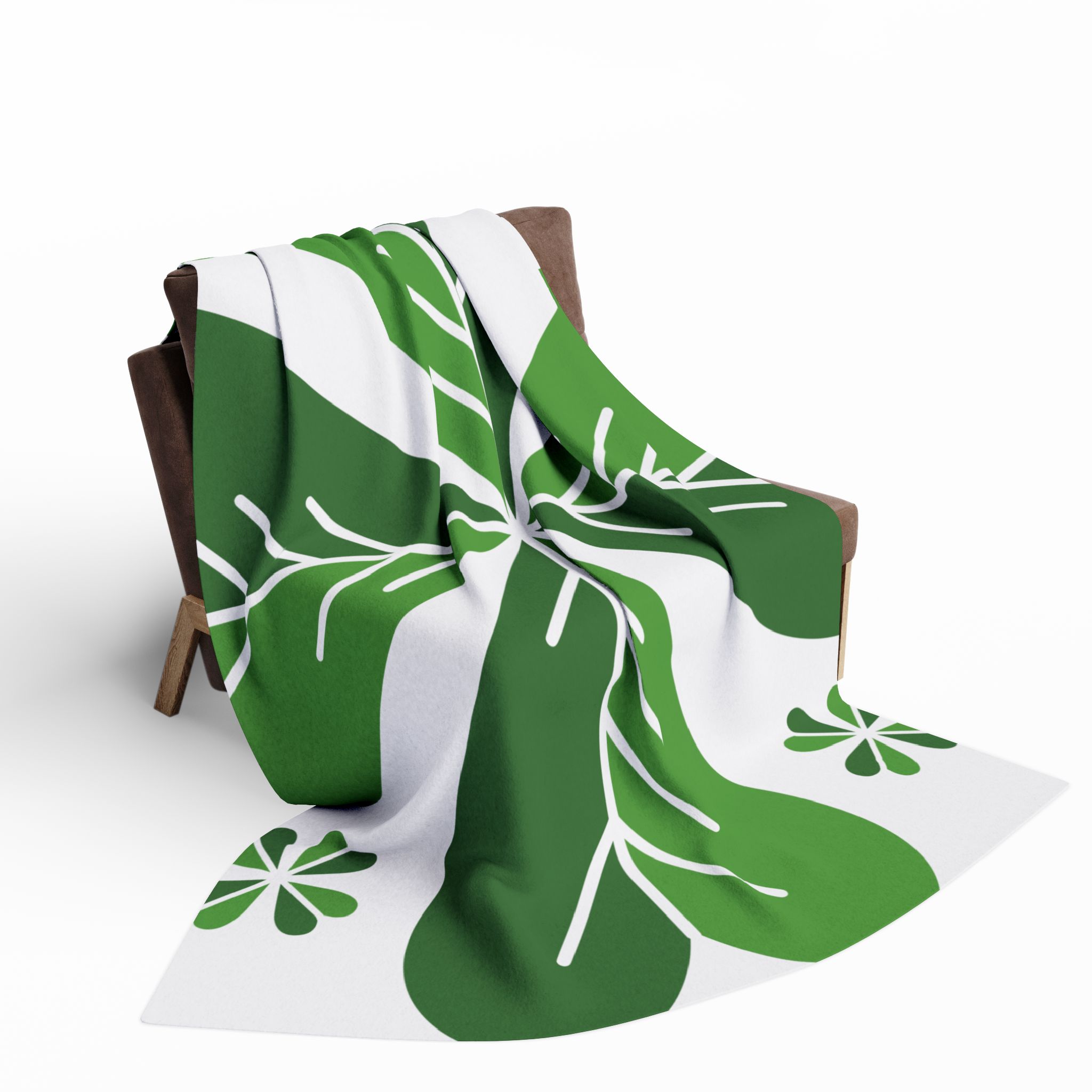 Arctic Fleece Blanket Cloverleaf