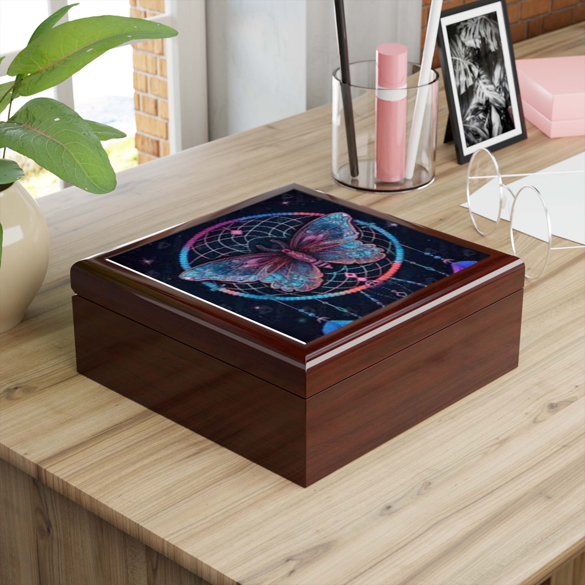 Butterfly Dreamcatcher Jewellery Box - Image 8