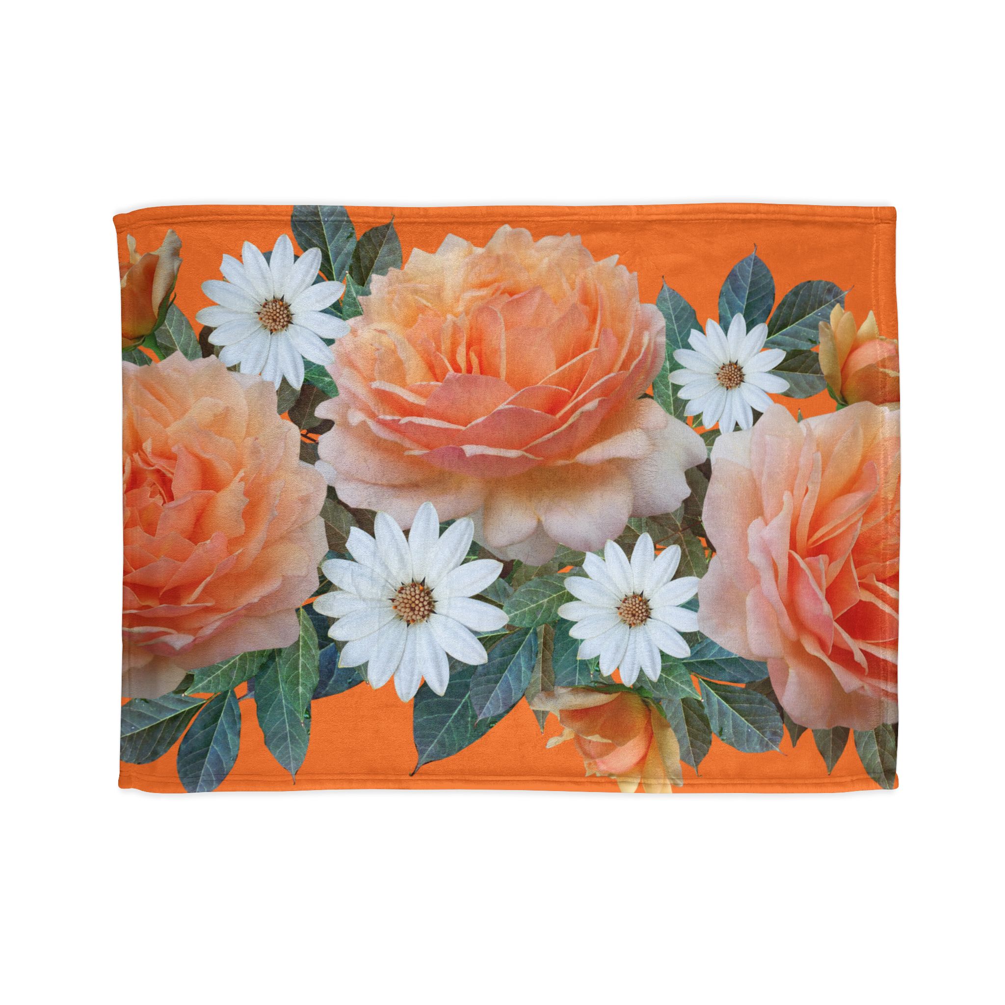 Soft Polyester Blanket of Flowers - Image 5