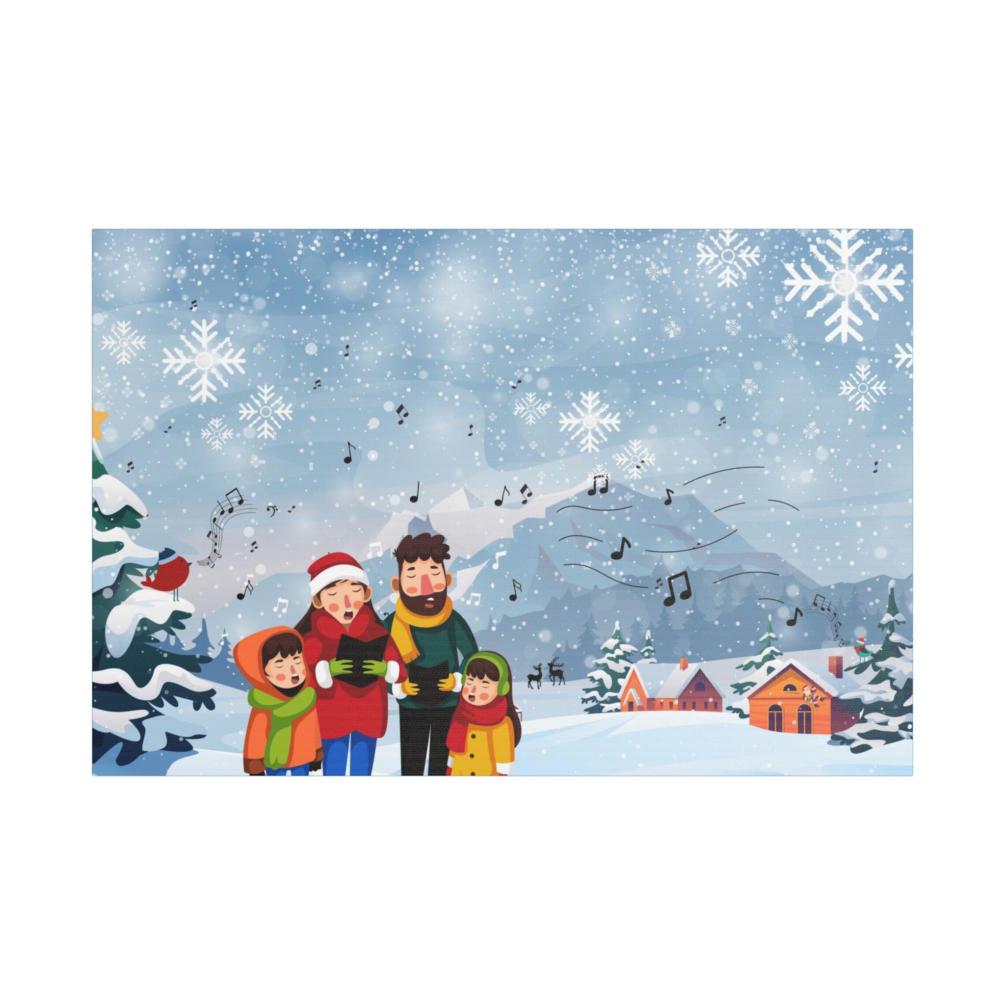 Festive Singers in The Snow - Image 21