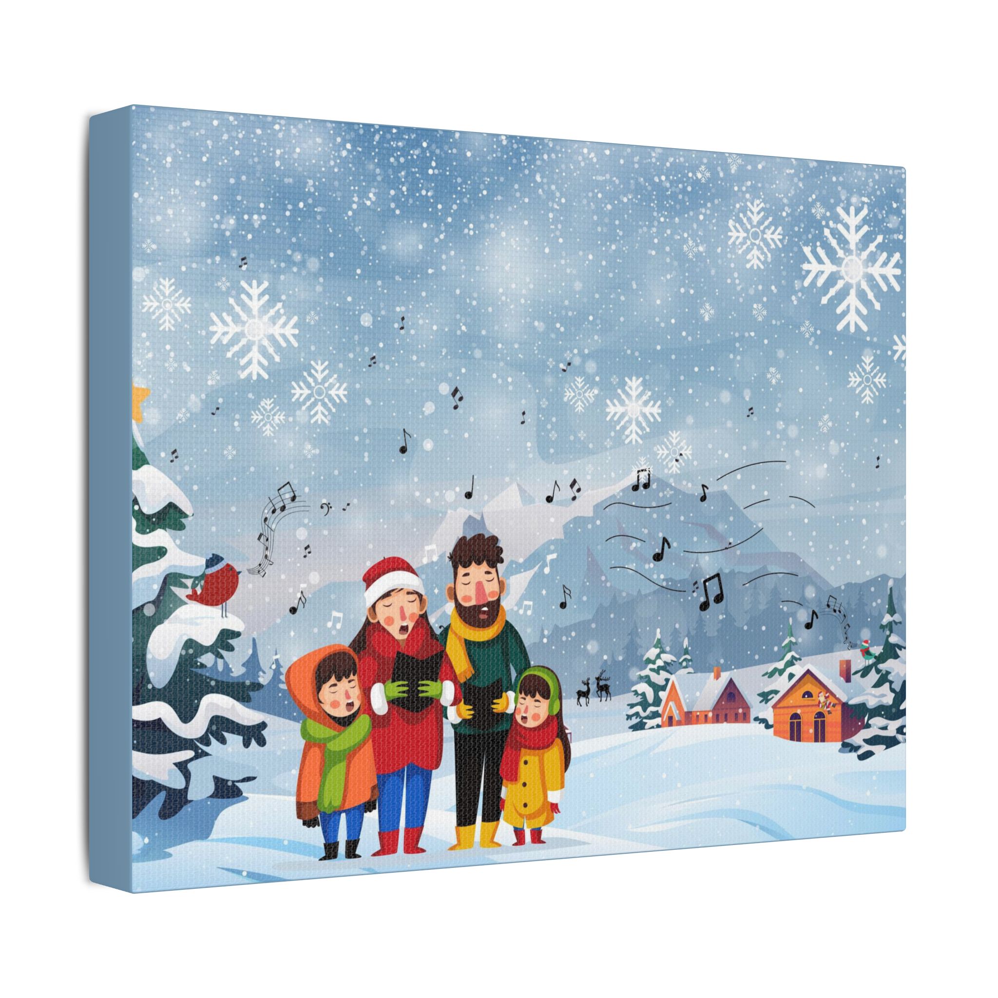 Festive Singers in The Snow - Image 6
