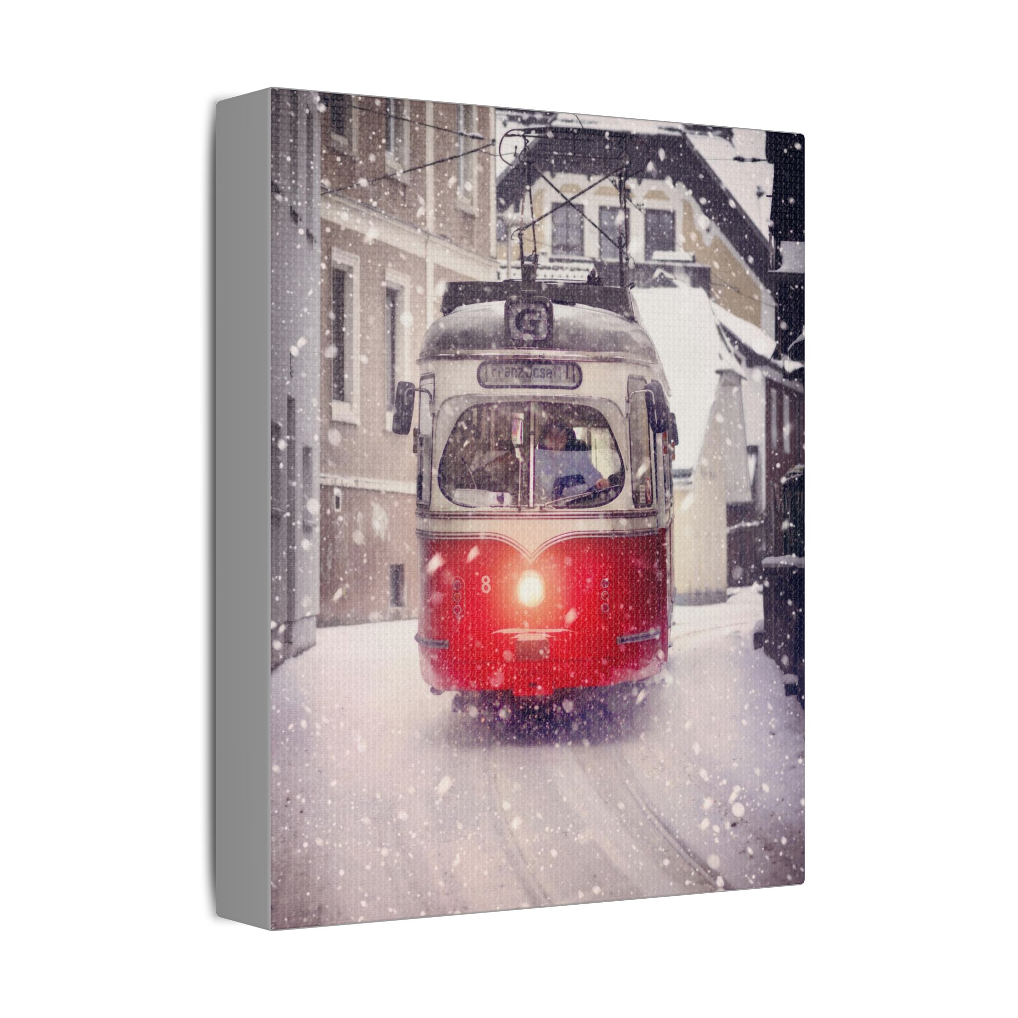 Winter Tram Stop - Image 2