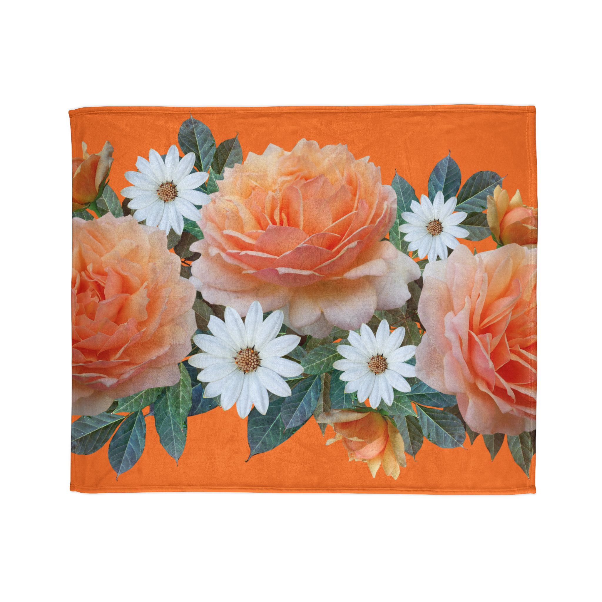 Soft Polyester Blanket of Flowers - Image 9