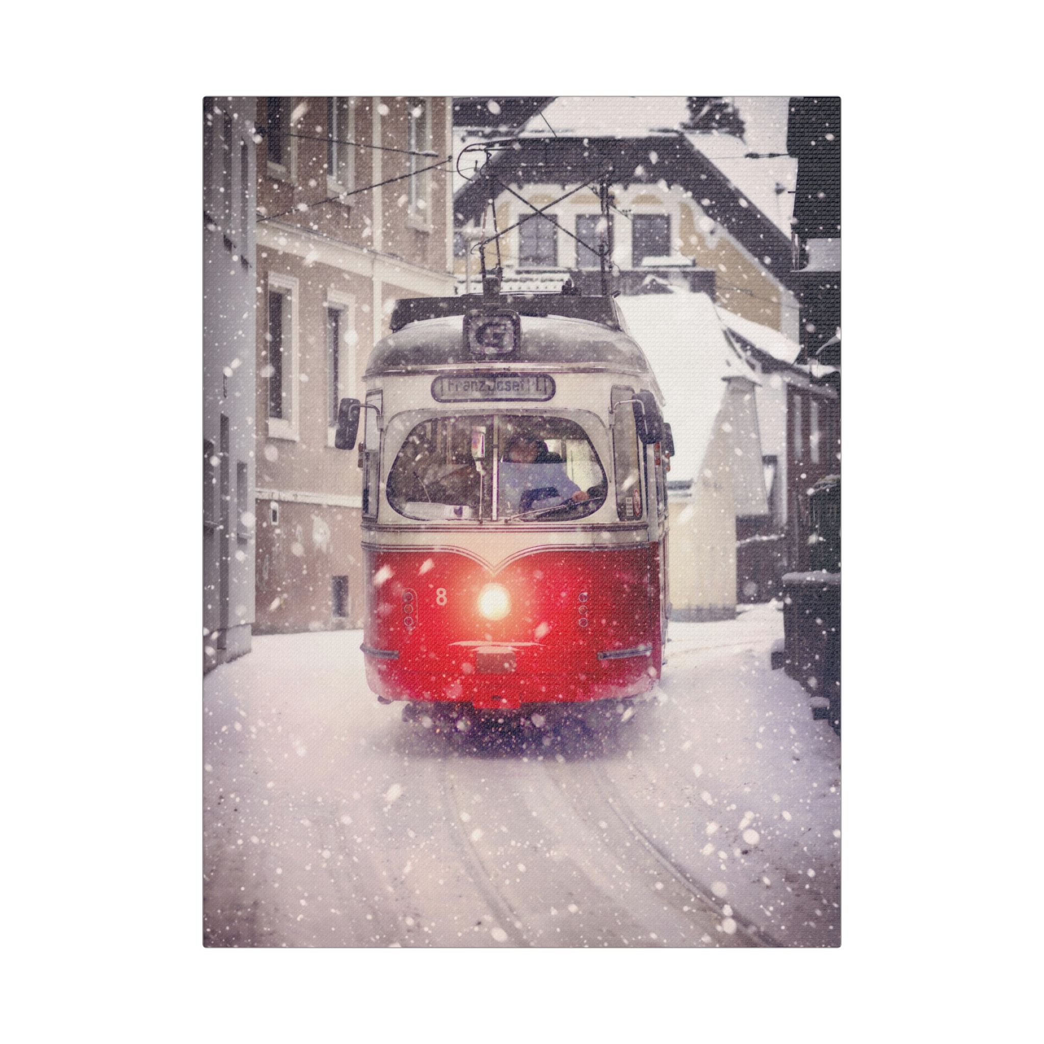 Winter Tram Stop - Image 9