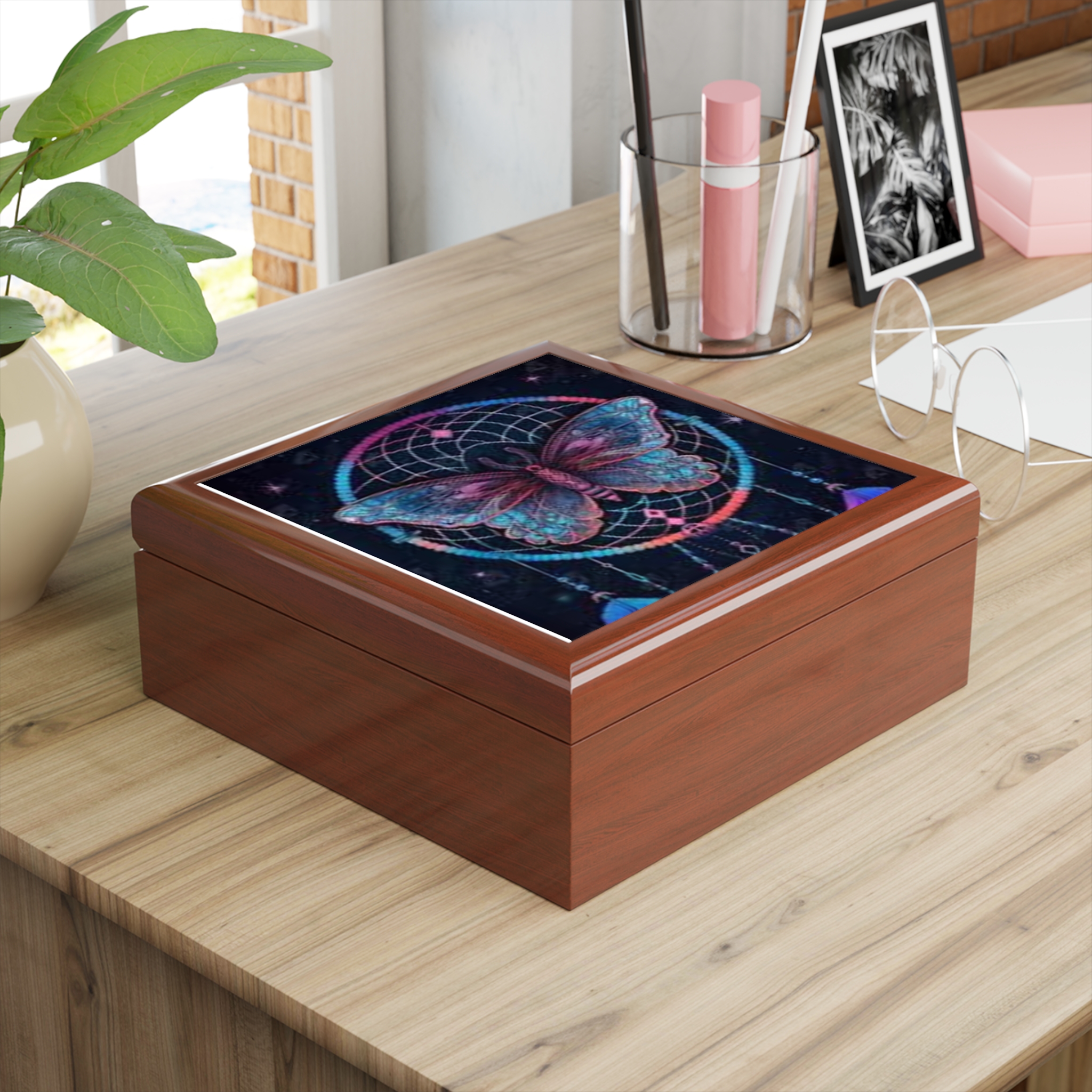Butterfly Dreamcatcher Jewellery Box - Image 5