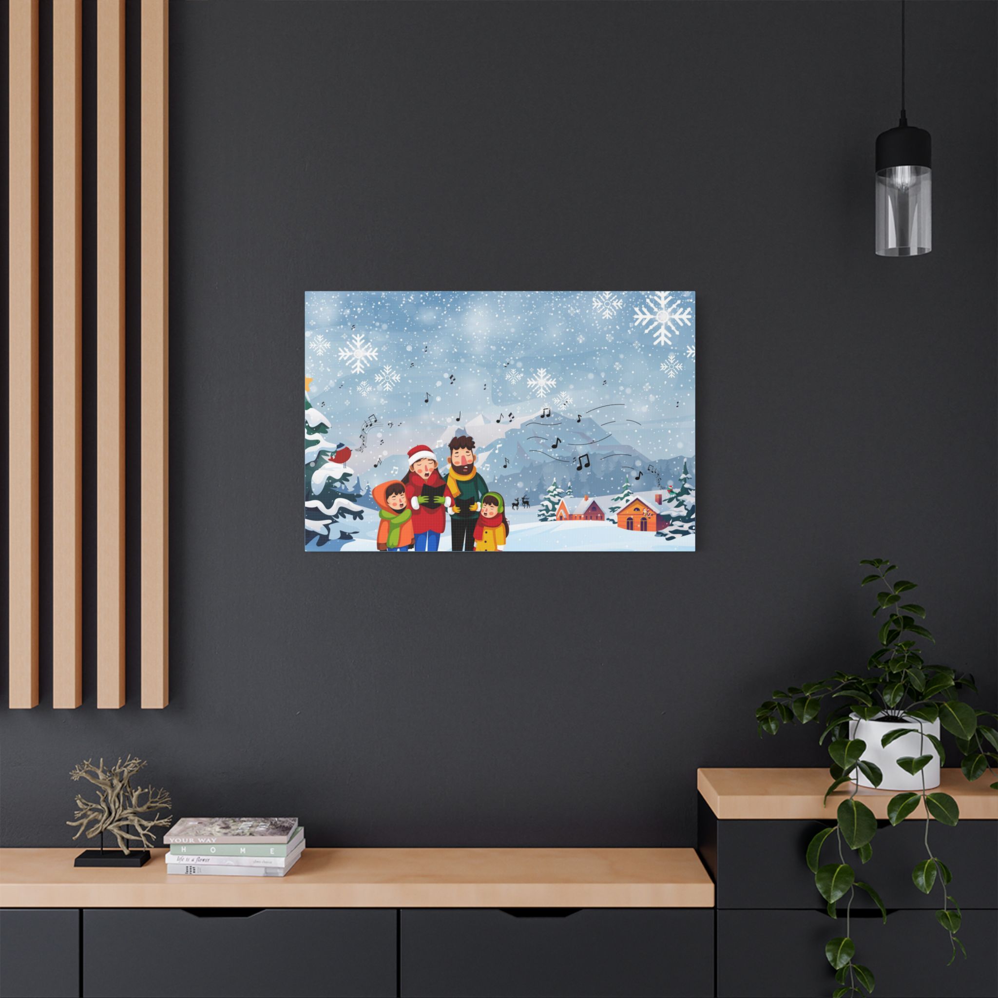 Festive Singers in The Snow - Image 24