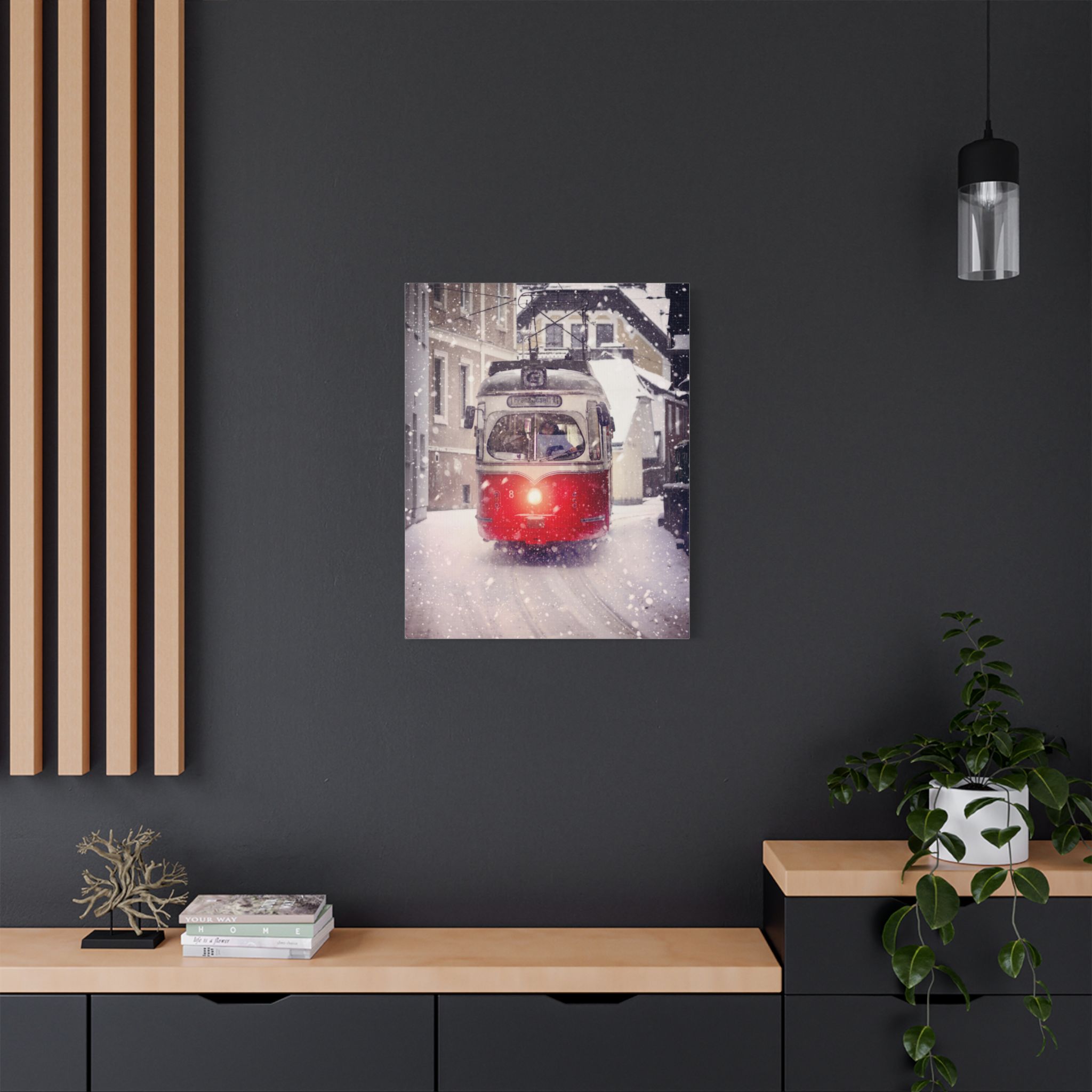 Winter Tram Stop - Image 20