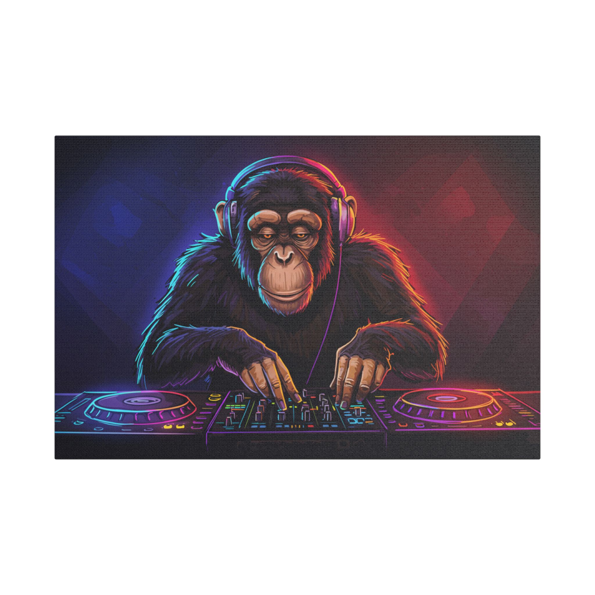 DJ Zoo™ - Monkey Beatz - Limited Canvas - Image 13