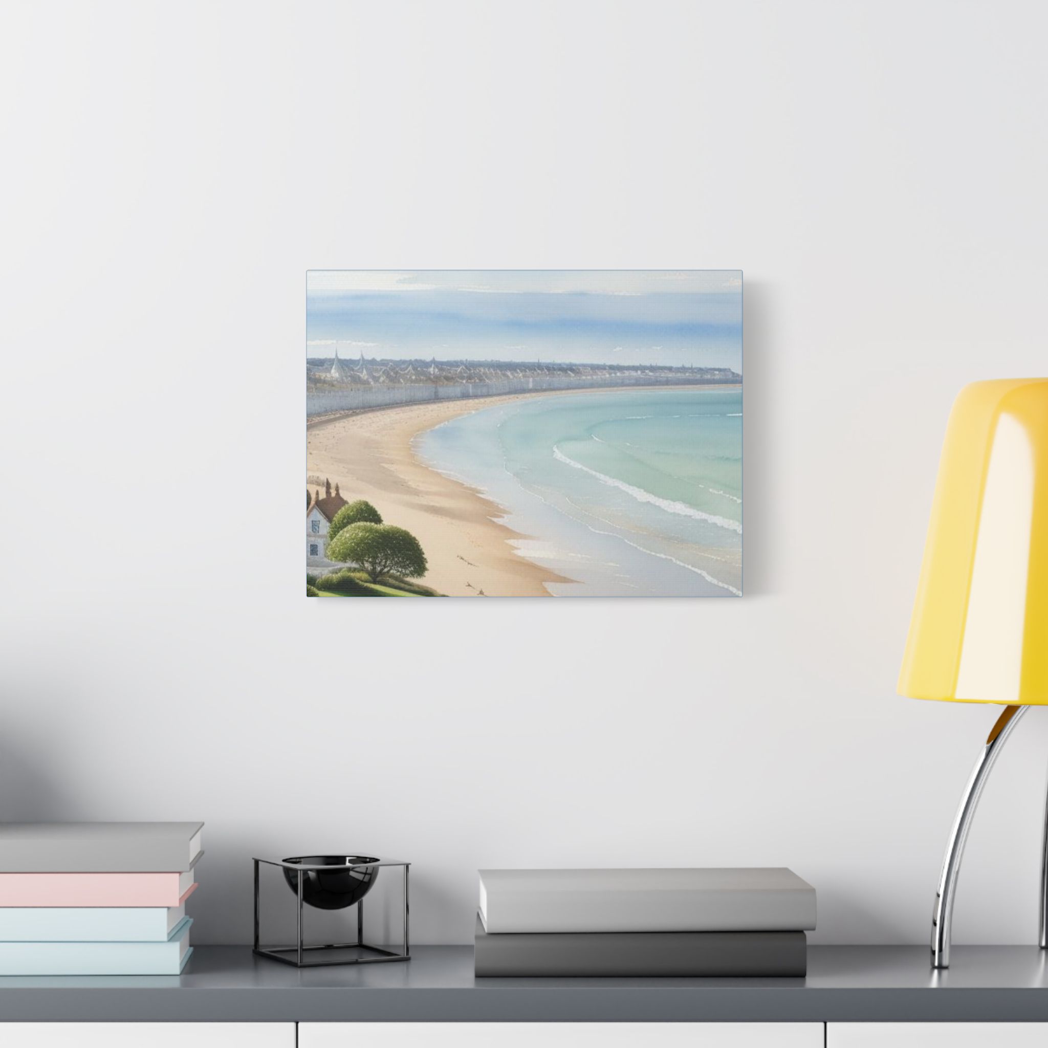 Canvas Wall Art - My Home Above The Sea Watching The World Go By - Image 19