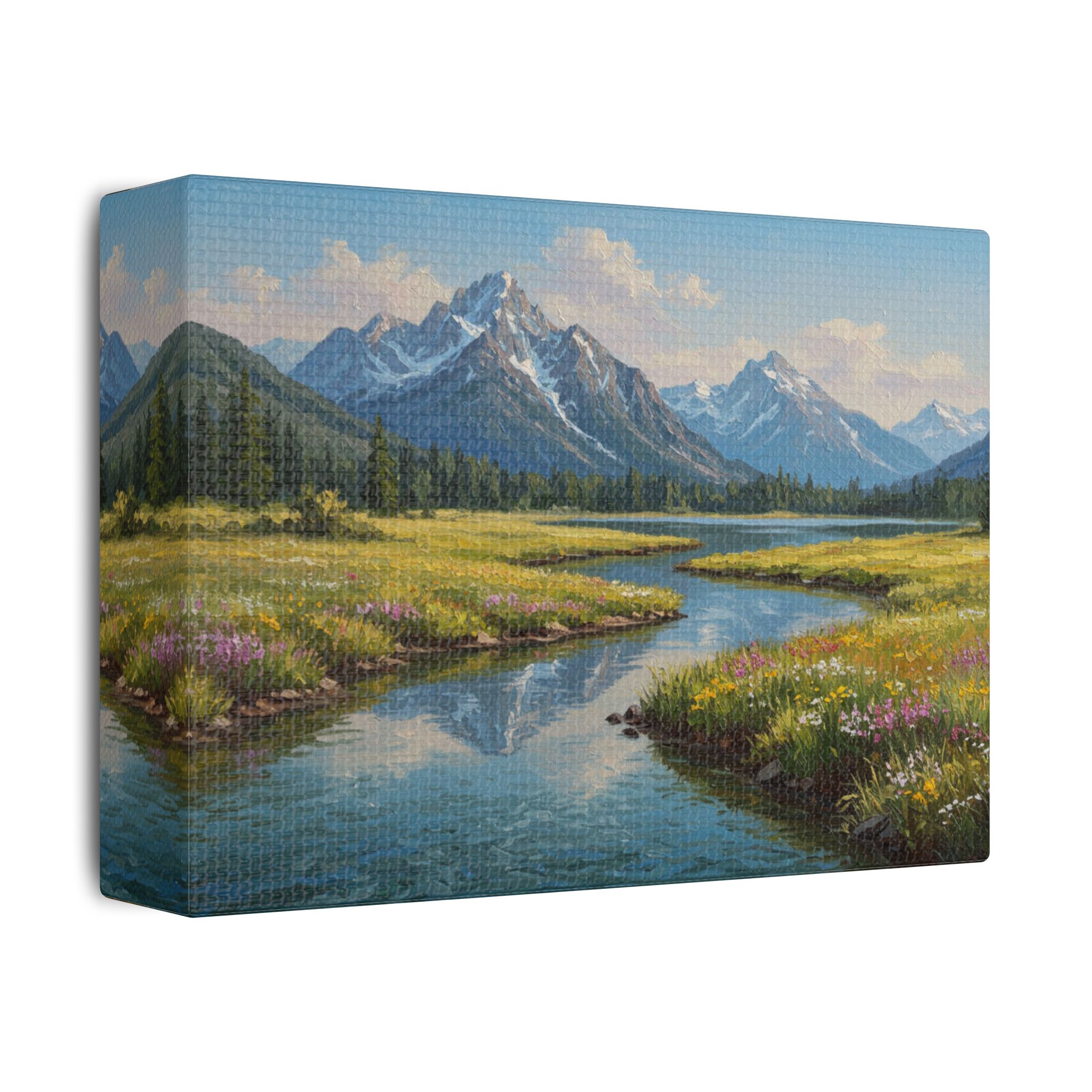 Swiss Valley Collection - Crystal Clear Dreams - Luxury Canvas - Image 6