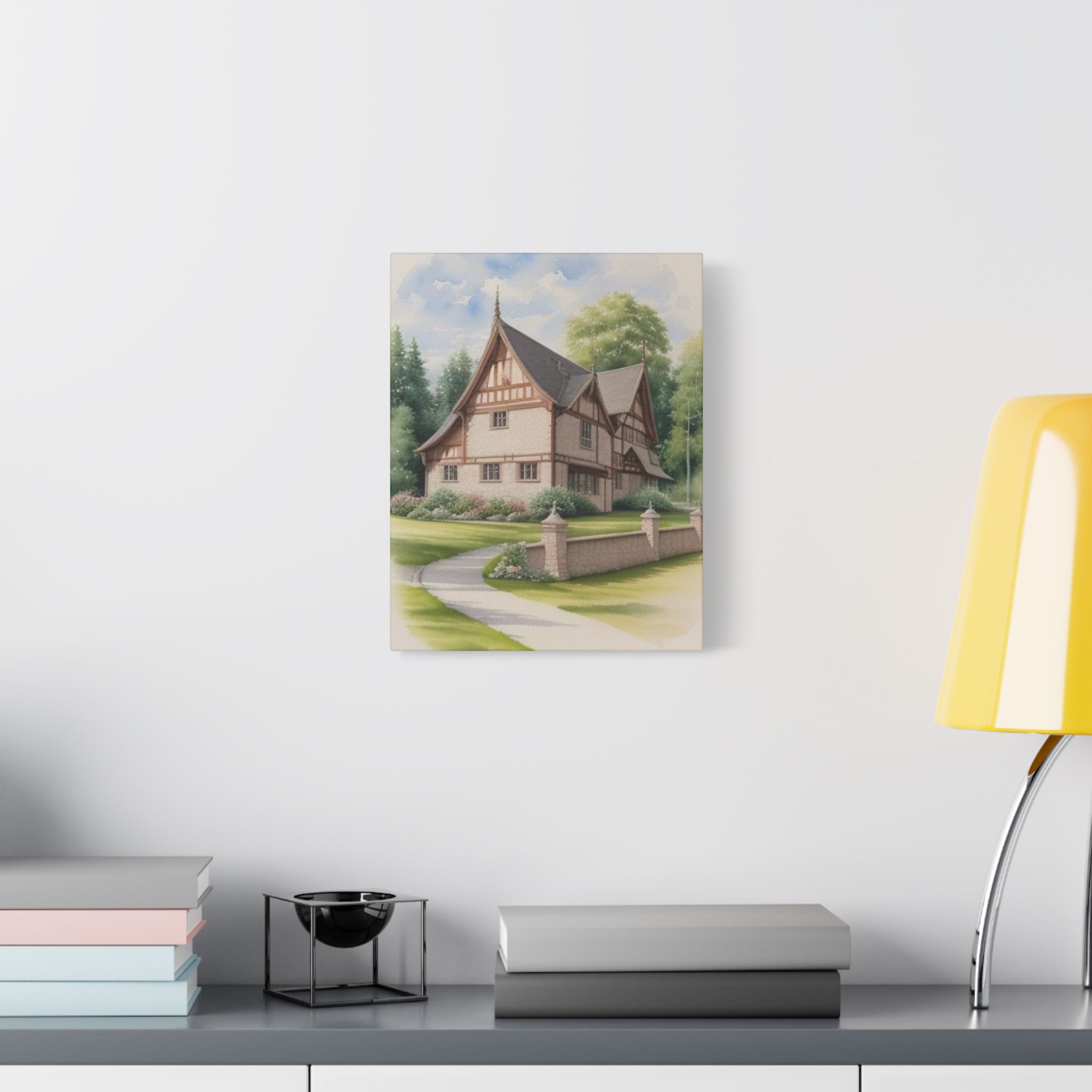 Canvas Art: The Worcestershire Collection Spring House In Worcester - Image 15