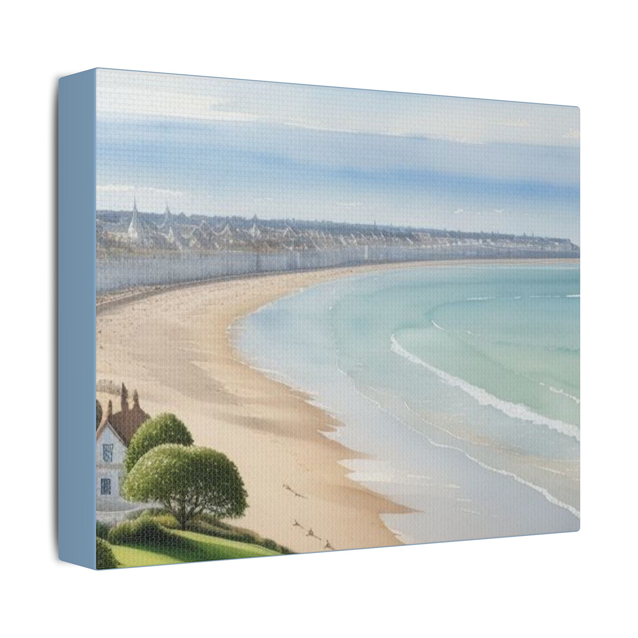 Canvas Wall Art - My Home Above The Sea Watching The World Go By - Image 6