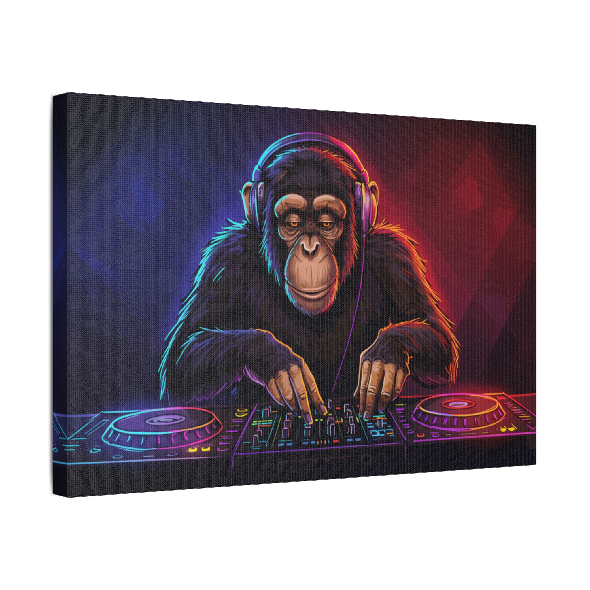 DJ Zoo™ - Monkey Beatz - Limited Canvas - Image 14