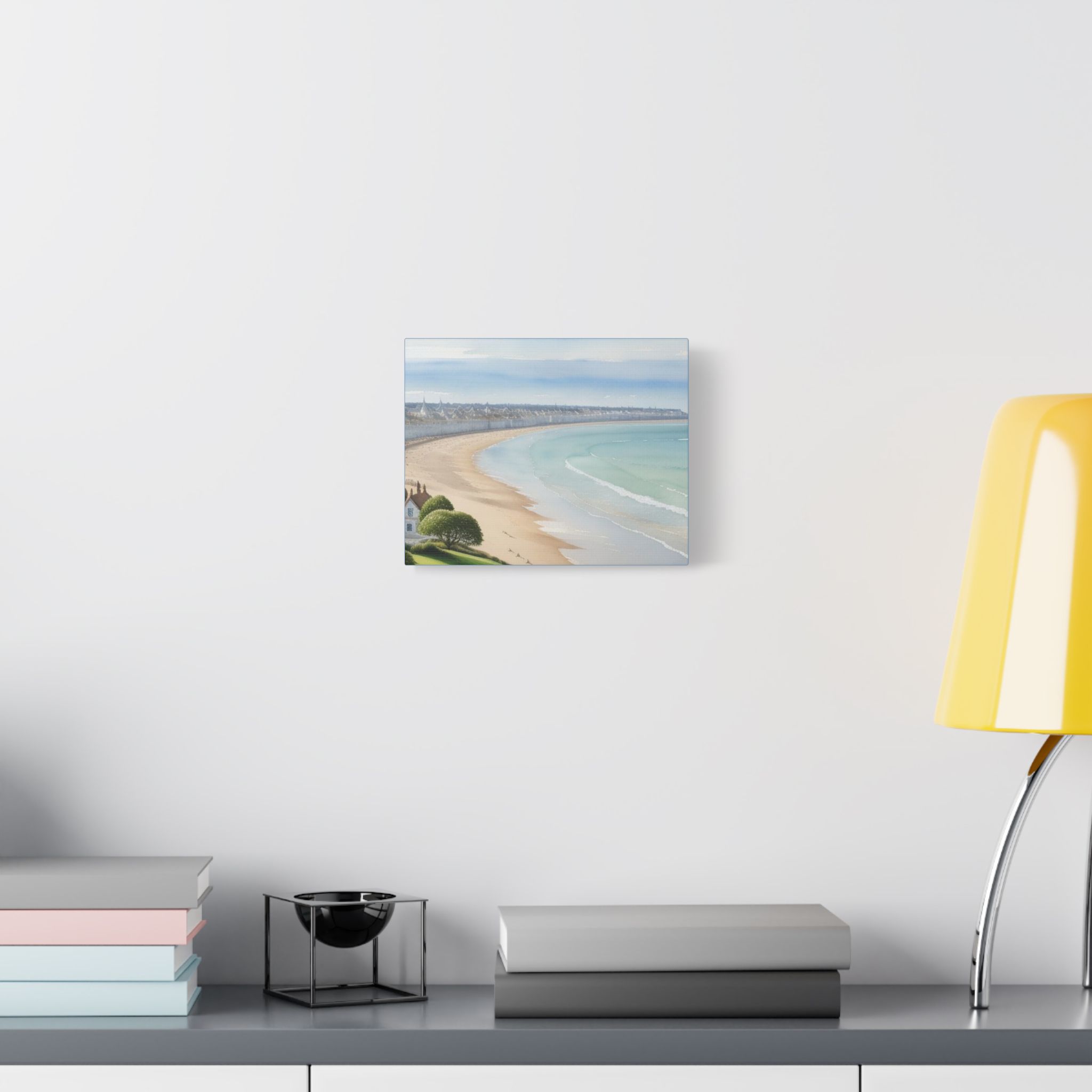 Canvas Wall Art - My Home Above The Sea Watching The World Go By - Image 7