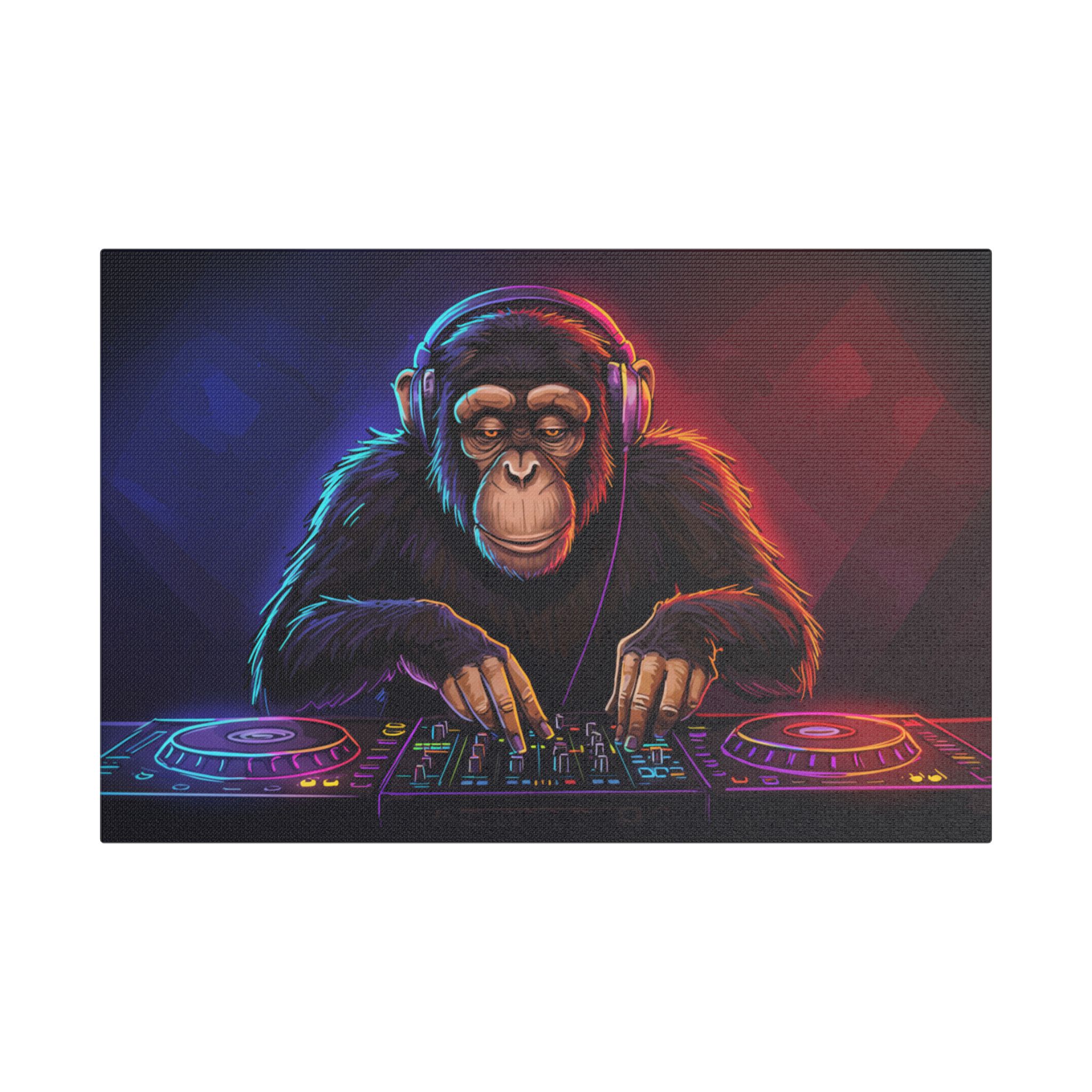 DJ Zoo™ - Monkey Beatz - Limited Canvas - Image 9