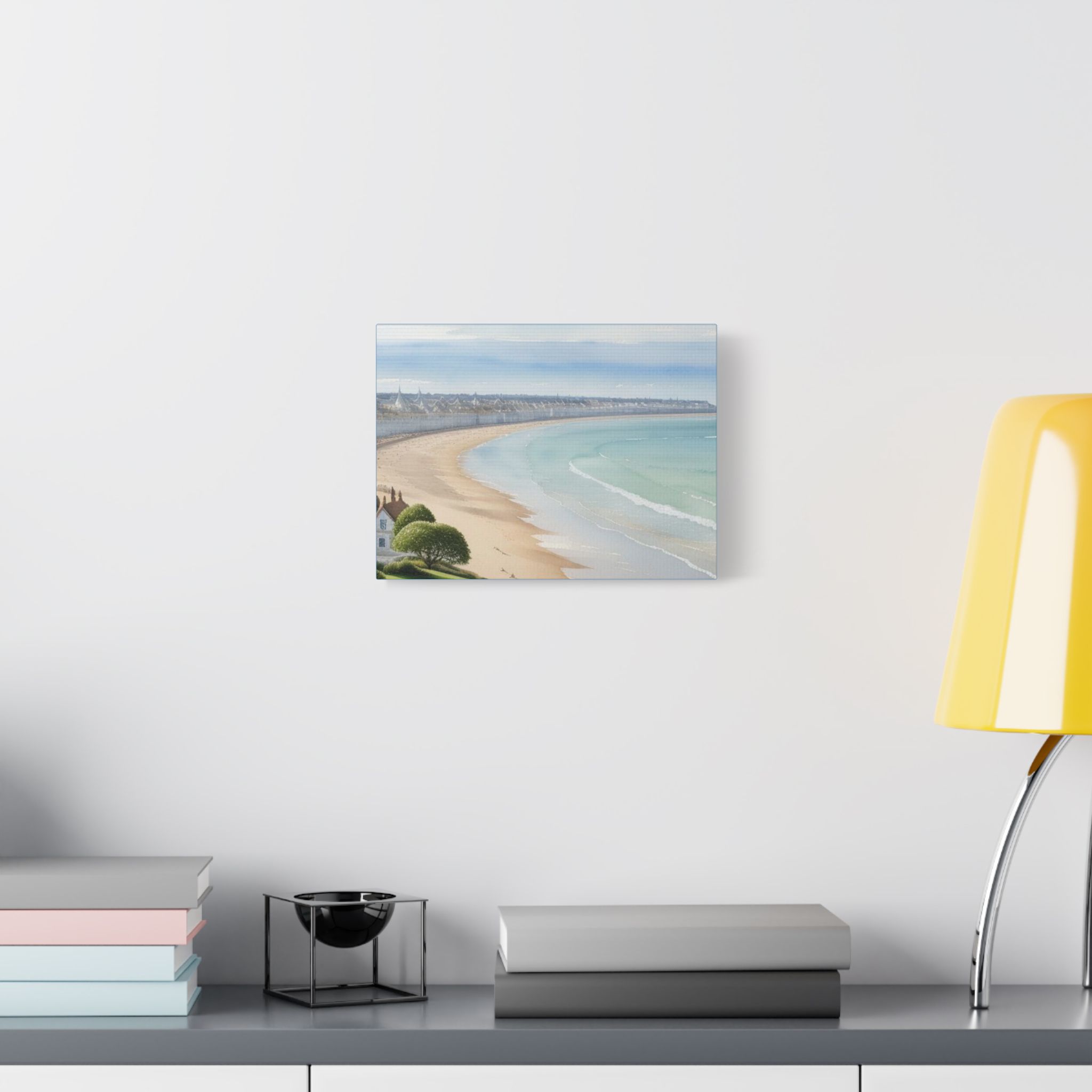 Canvas Wall Art - My Home Above The Sea Watching The World Go By - Image 11