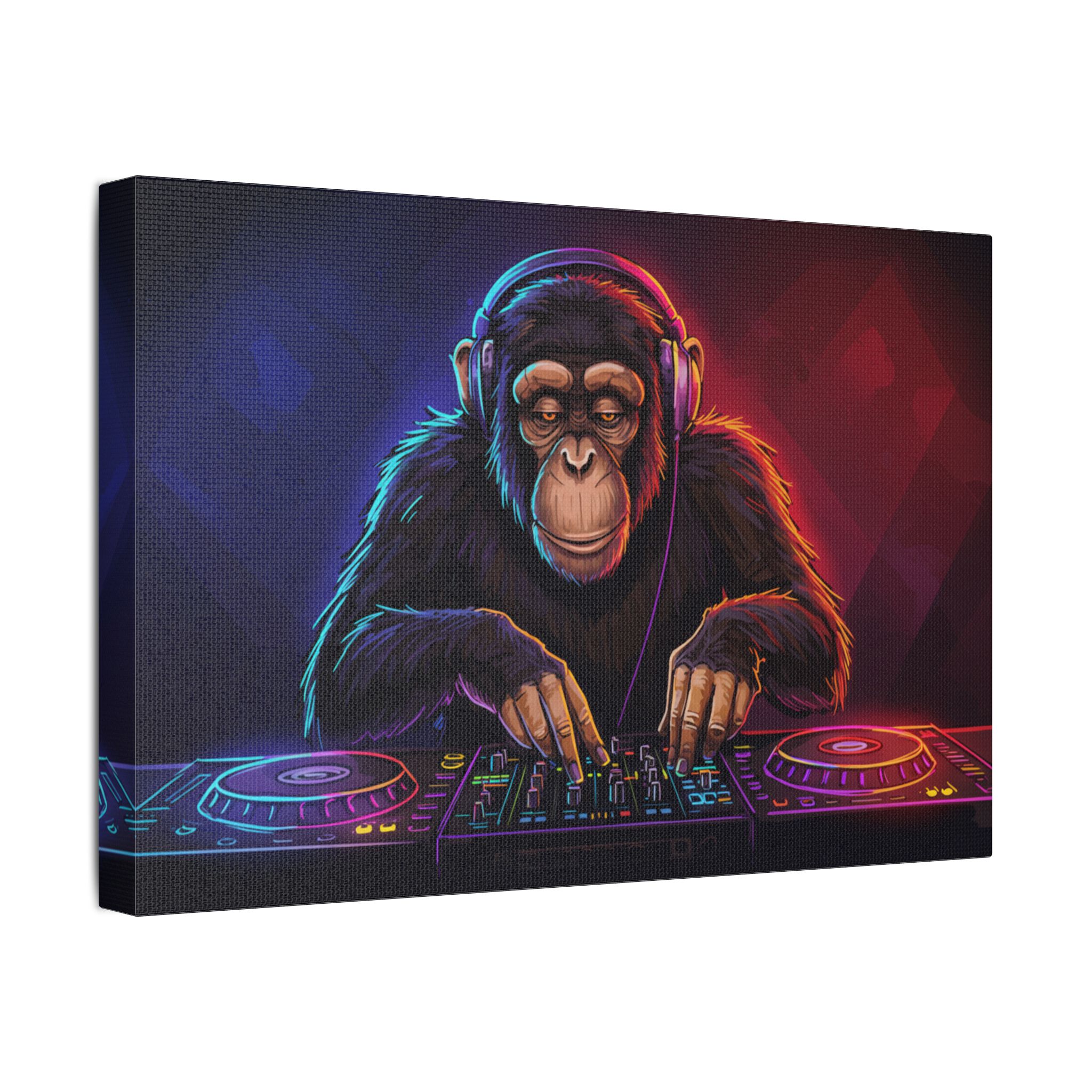 DJ Zoo™ - Monkey Beatz - Limited Canvas - Image 10