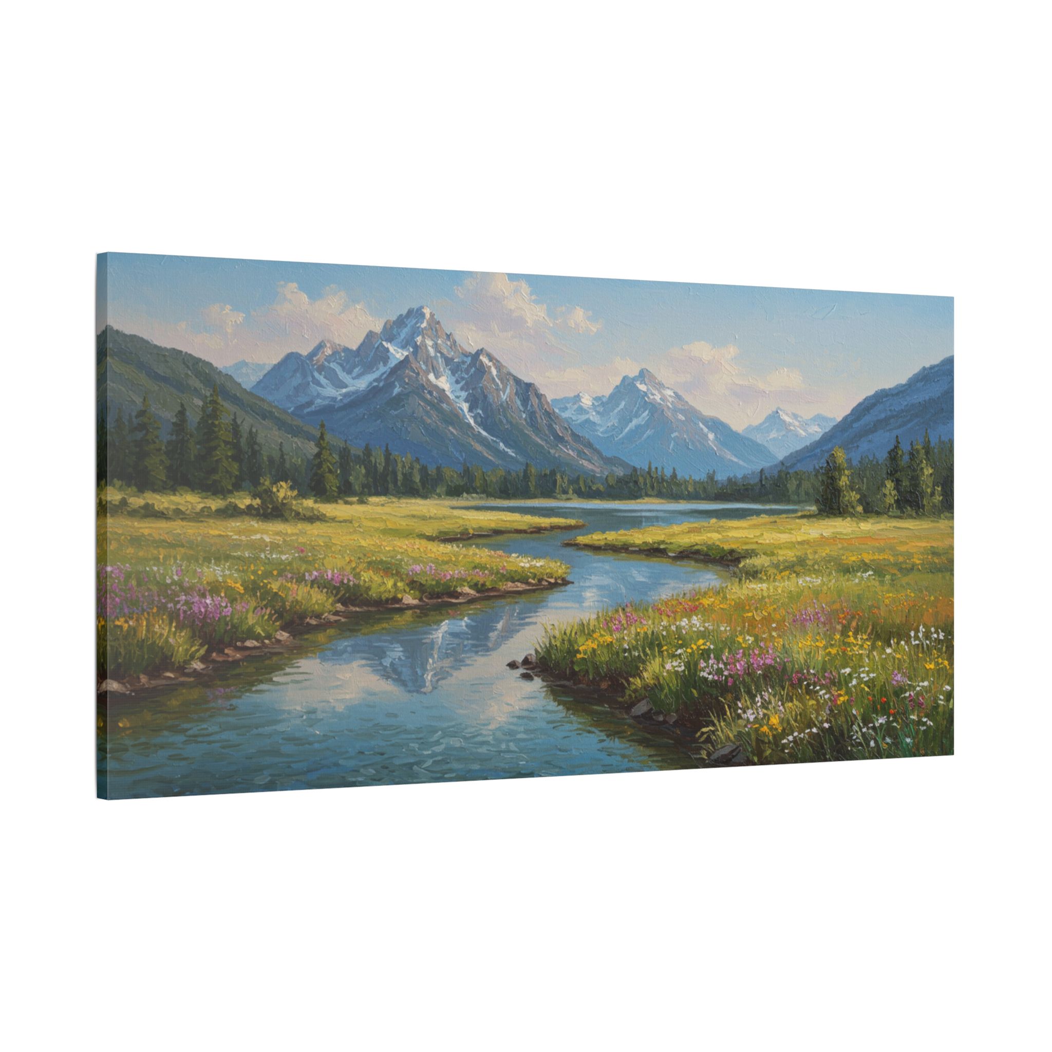 Swiss Valley Collection - Crystal Clear Dreams - Luxury Canvas