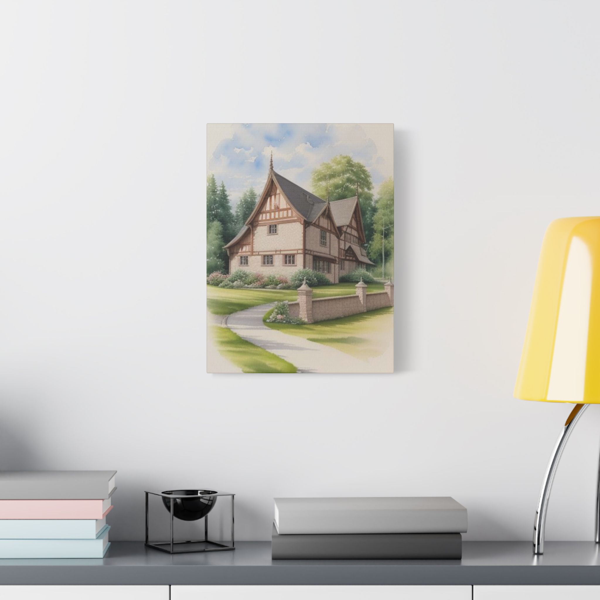 Canvas Art: The Worcestershire Collection Spring House In Worcester - Image 19