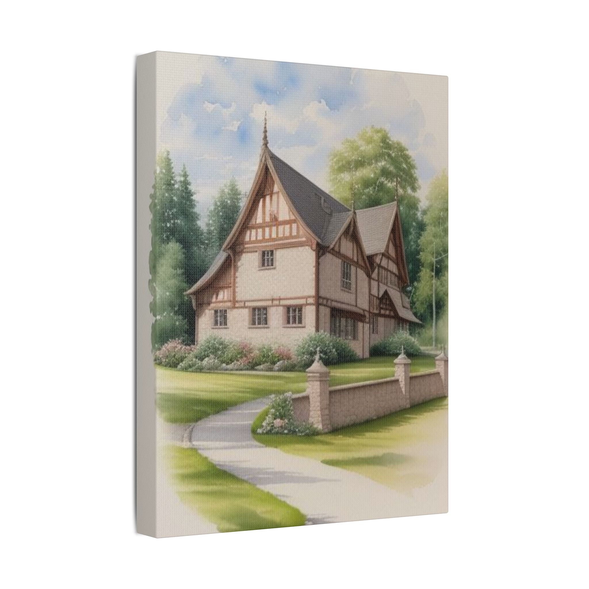 Canvas Art: The Worcestershire Collection Spring House In Worcester - Image 18