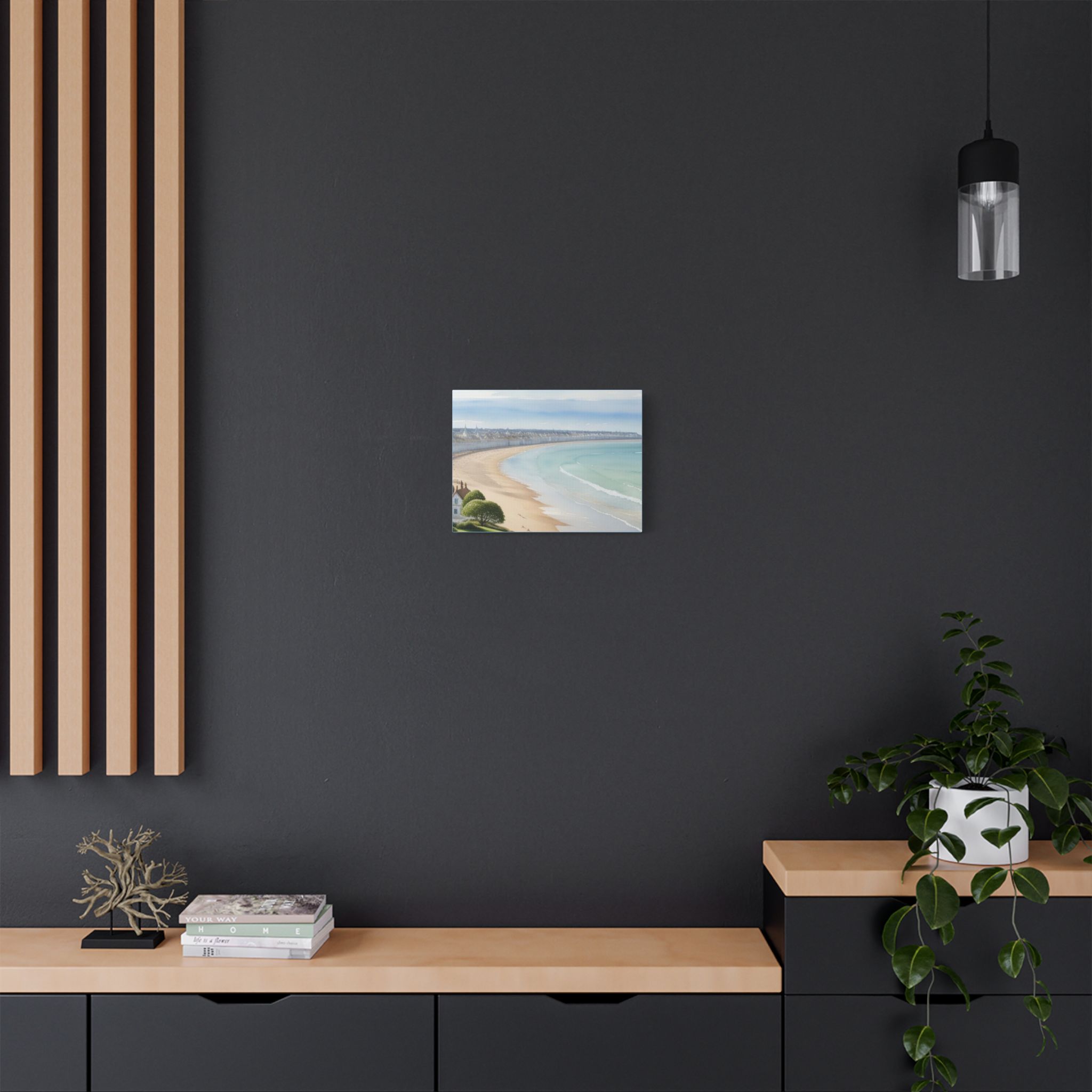 Canvas Wall Art - My Home Above The Sea Watching The World Go By - Image 20