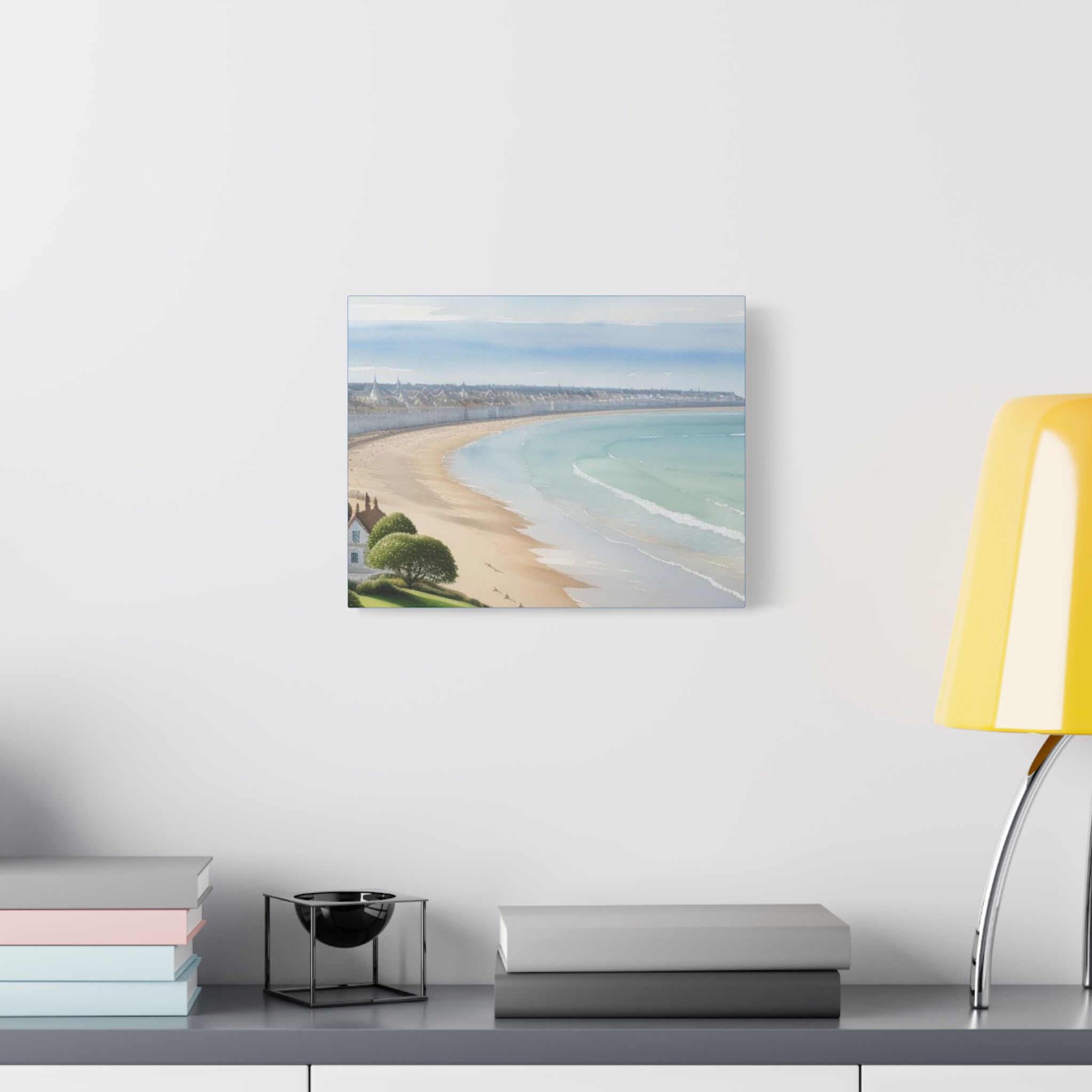 Canvas Wall Art - My Home Above The Sea Watching The World Go By - Image 15