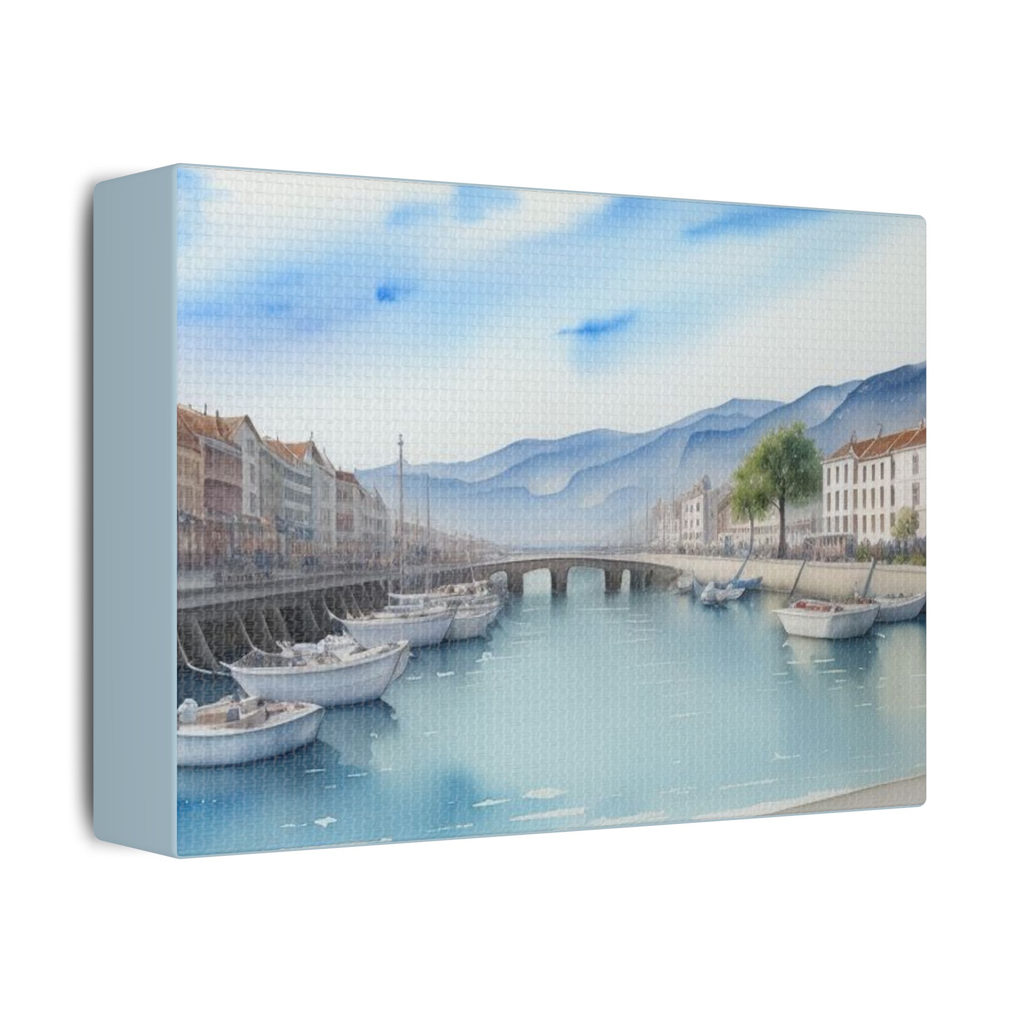 Canvas Wall Art - The Seaside Collection The Lovely Rhyl Views - Image 2