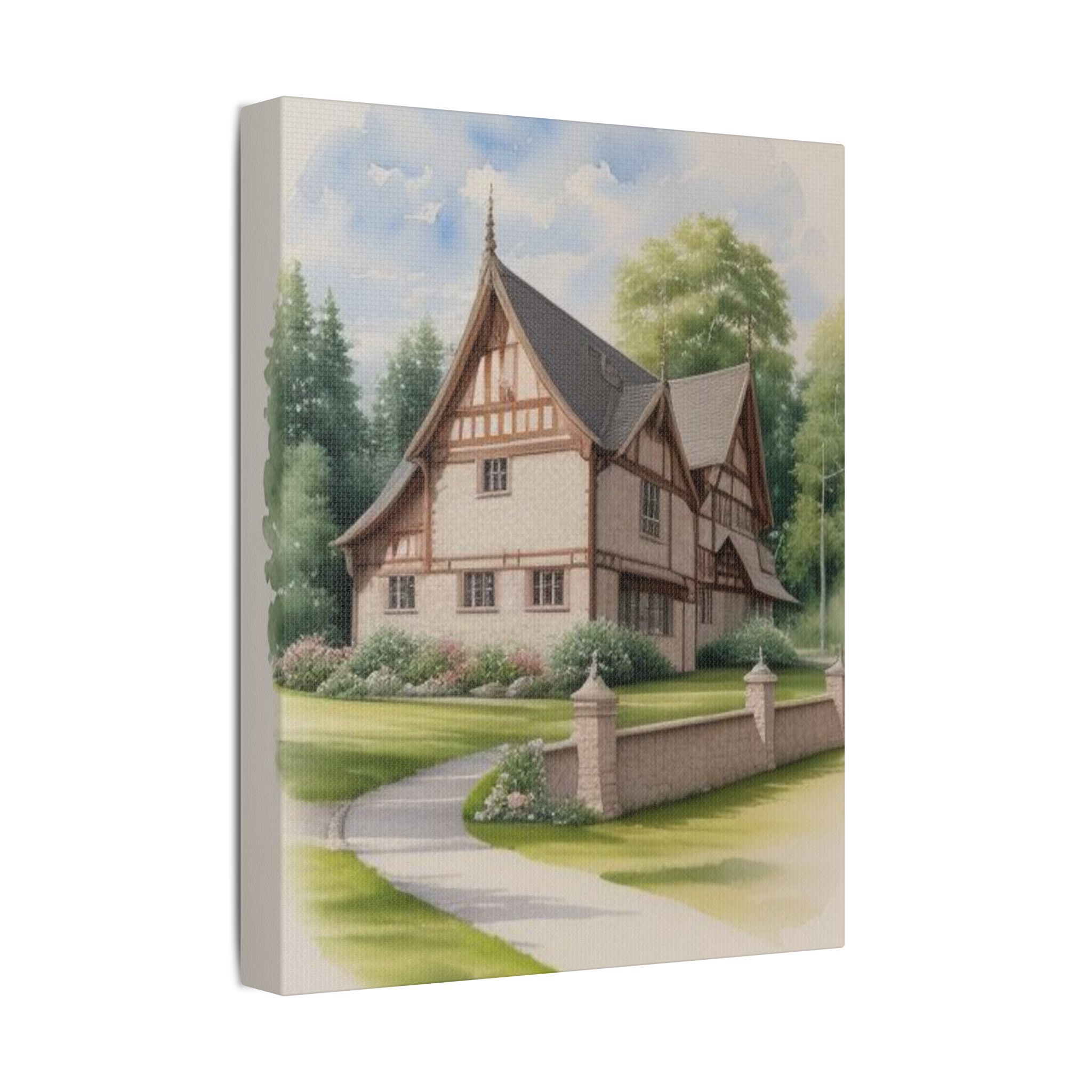 Canvas Art: The Worcestershire Collection Spring House In Worcester - Image 14