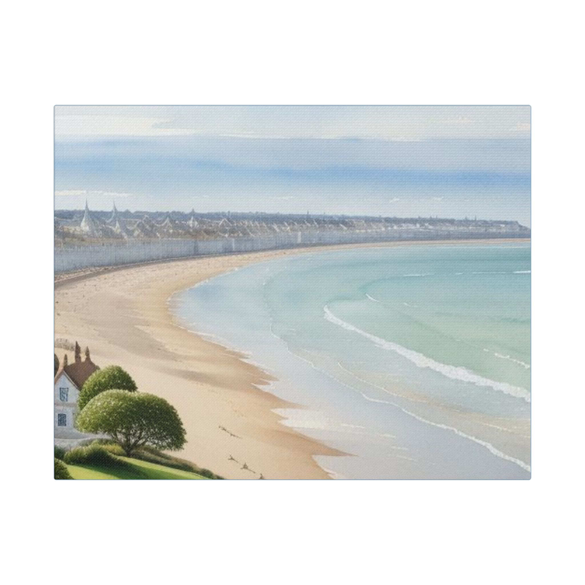 Canvas Wall Art - My Home Above The Sea Watching The World Go By - Image 13