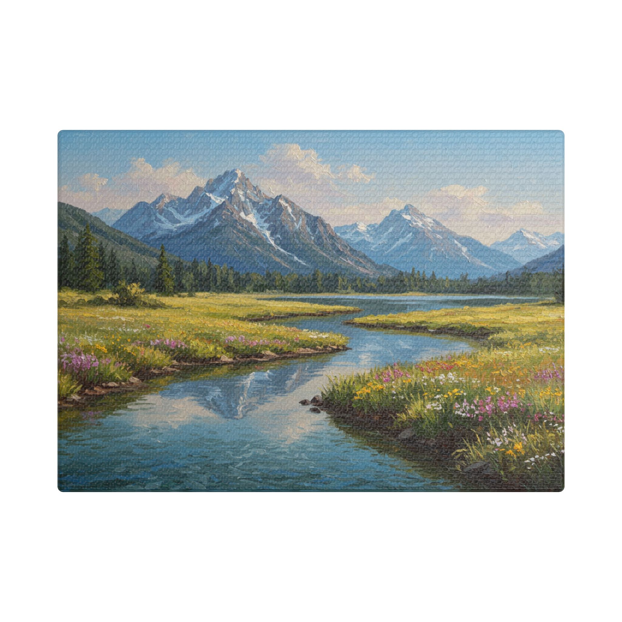 Swiss Valley Collection - Crystal Clear Dreams - Luxury Canvas - Image 5