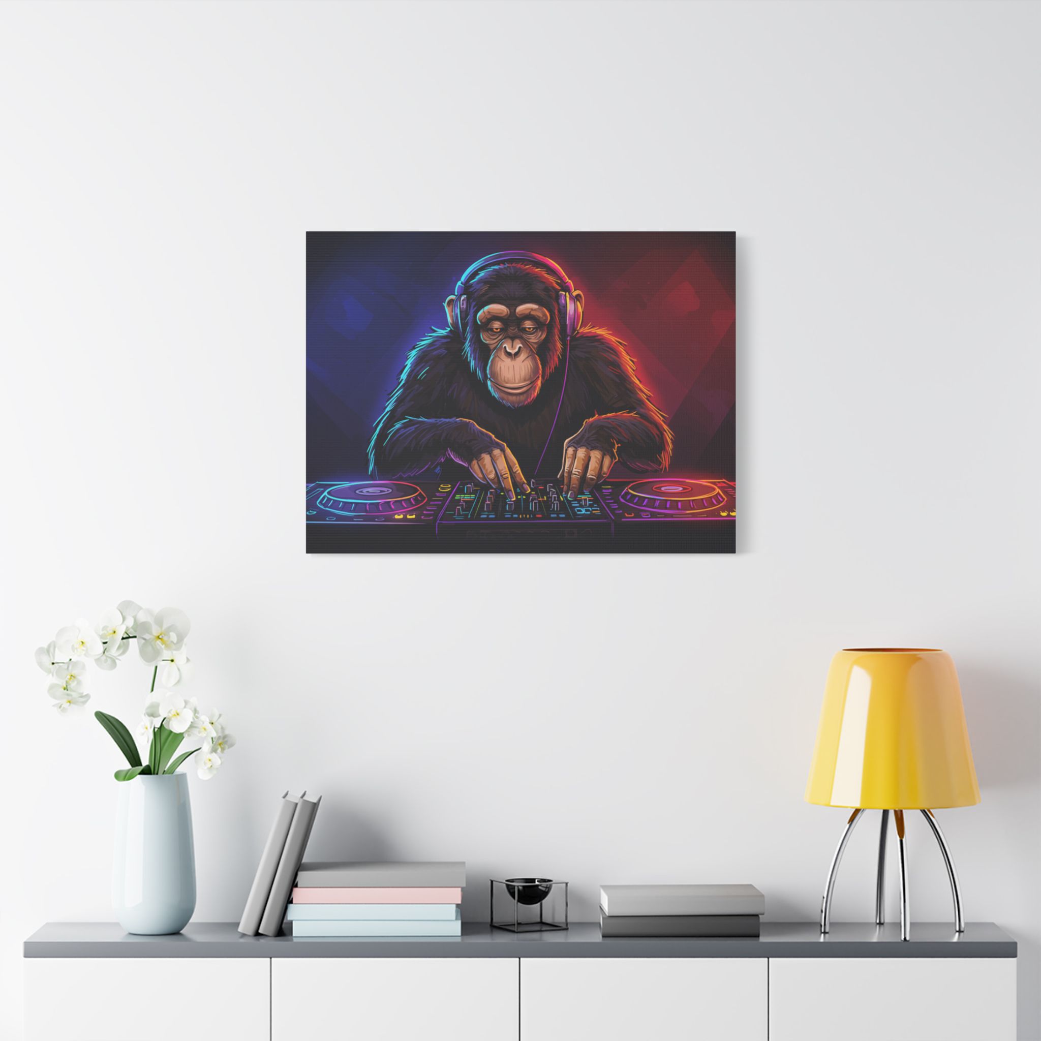 DJ Zoo™ - Monkey Beatz - Limited Canvas - Image 3