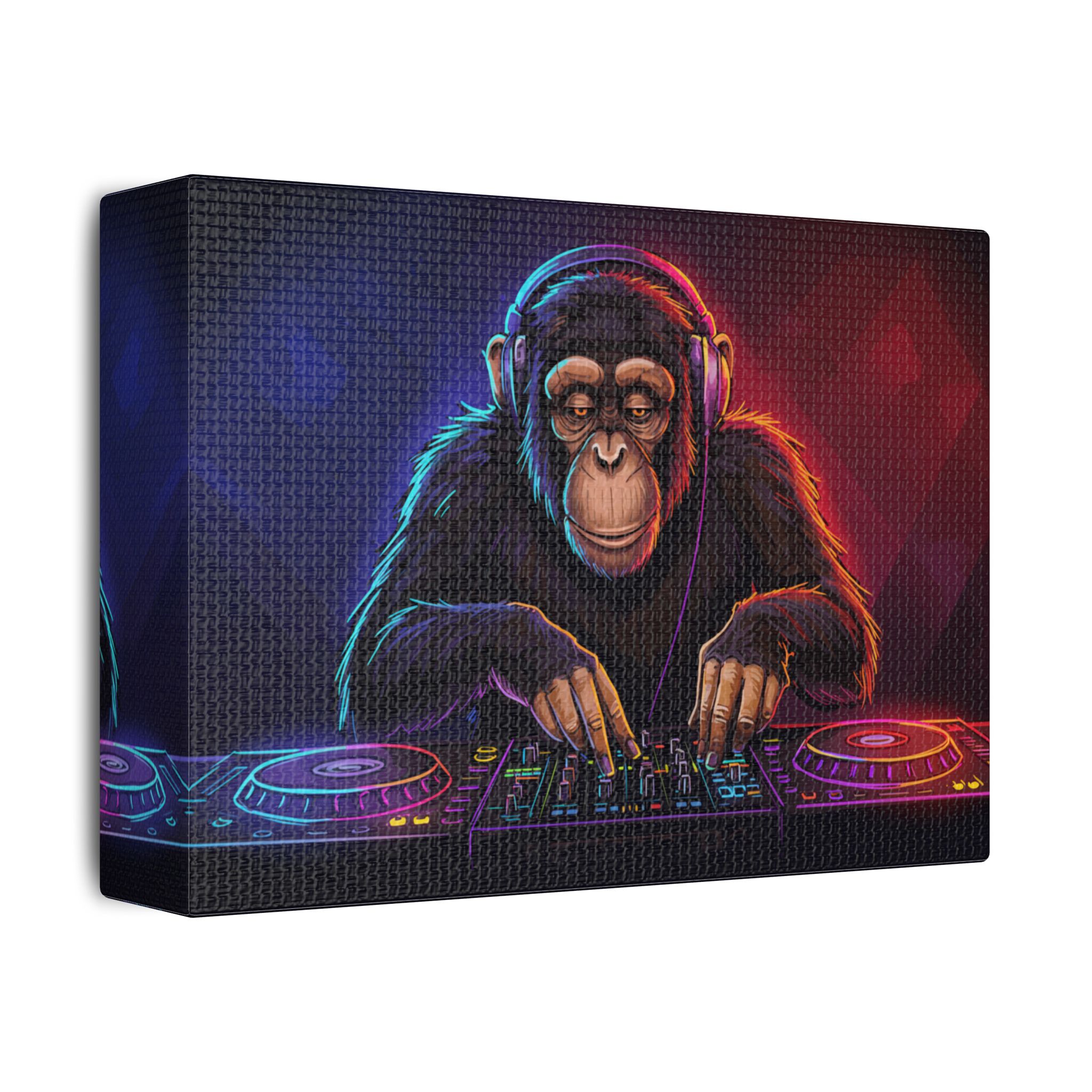 DJ Zoo™ - Monkey Beatz - Limited Canvas - Image 6
