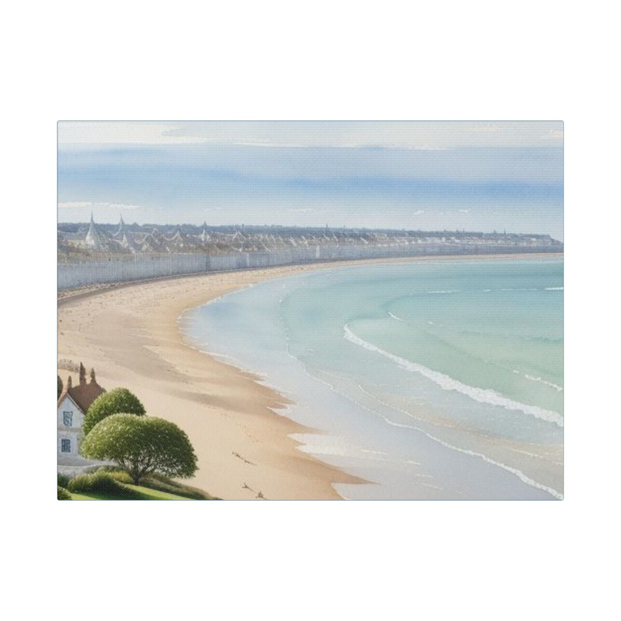 Canvas Wall Art - My Home Above The Sea Watching The World Go By - Image 17
