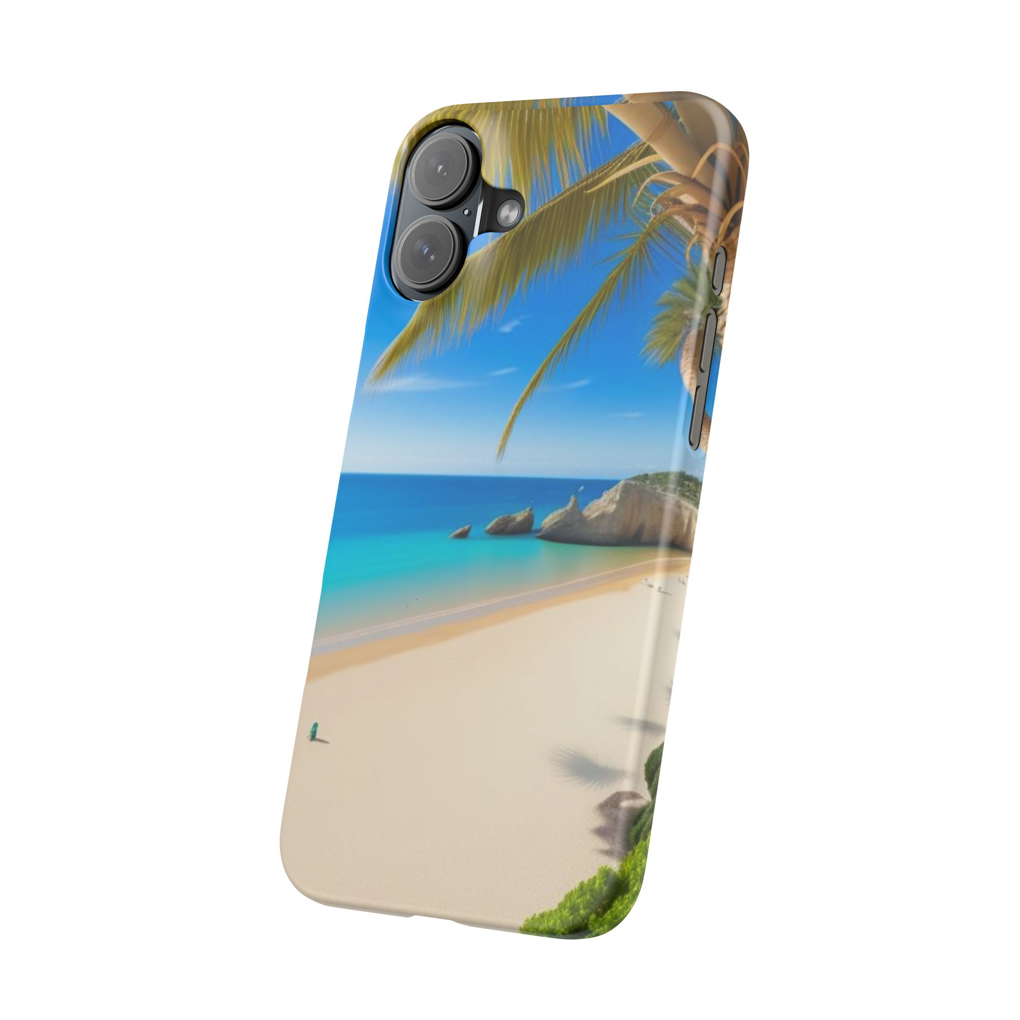 iPhone Slim Case - Spain Oasis Escape Design - Image 92