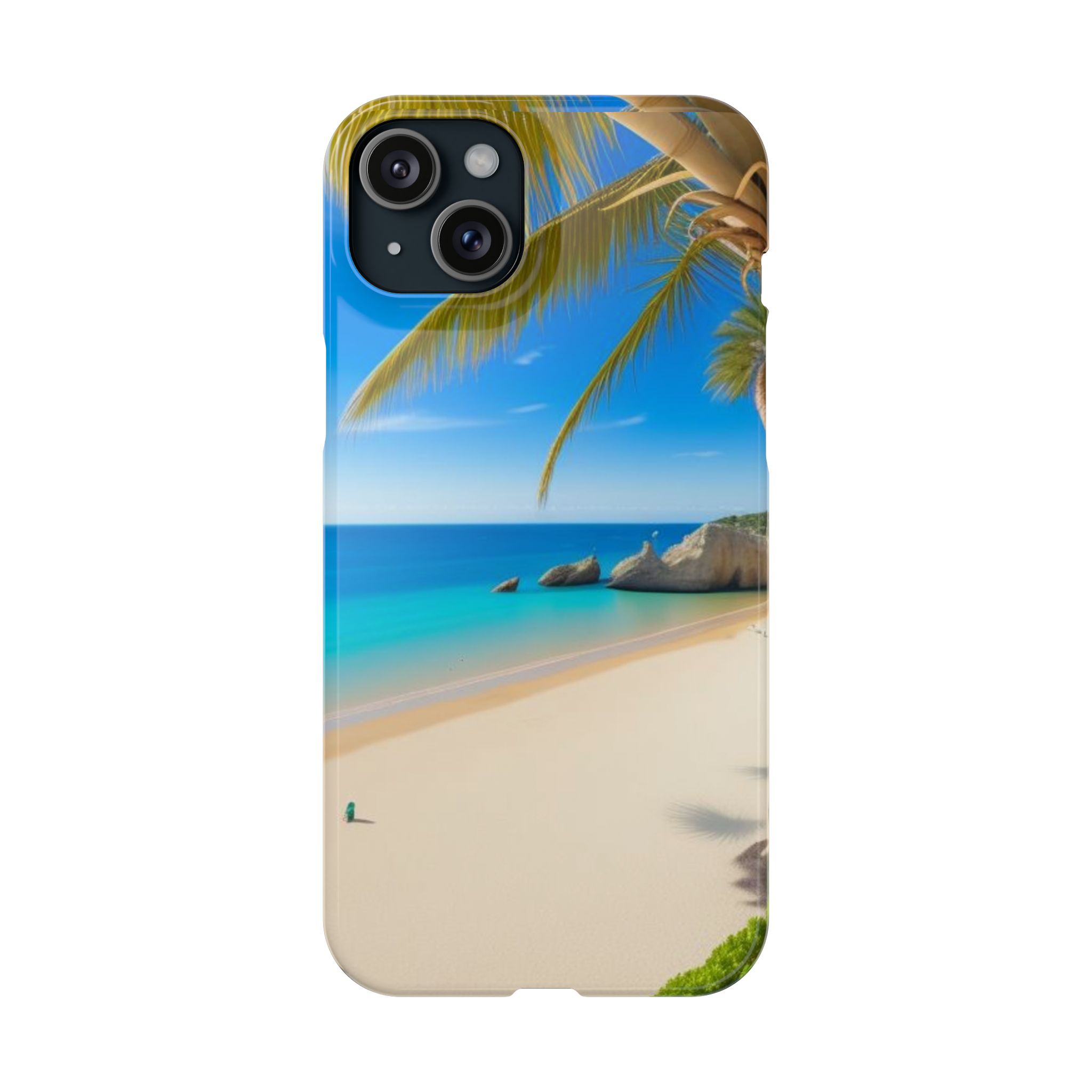 iPhone Slim Case - Spain Oasis Escape Design - Image 55