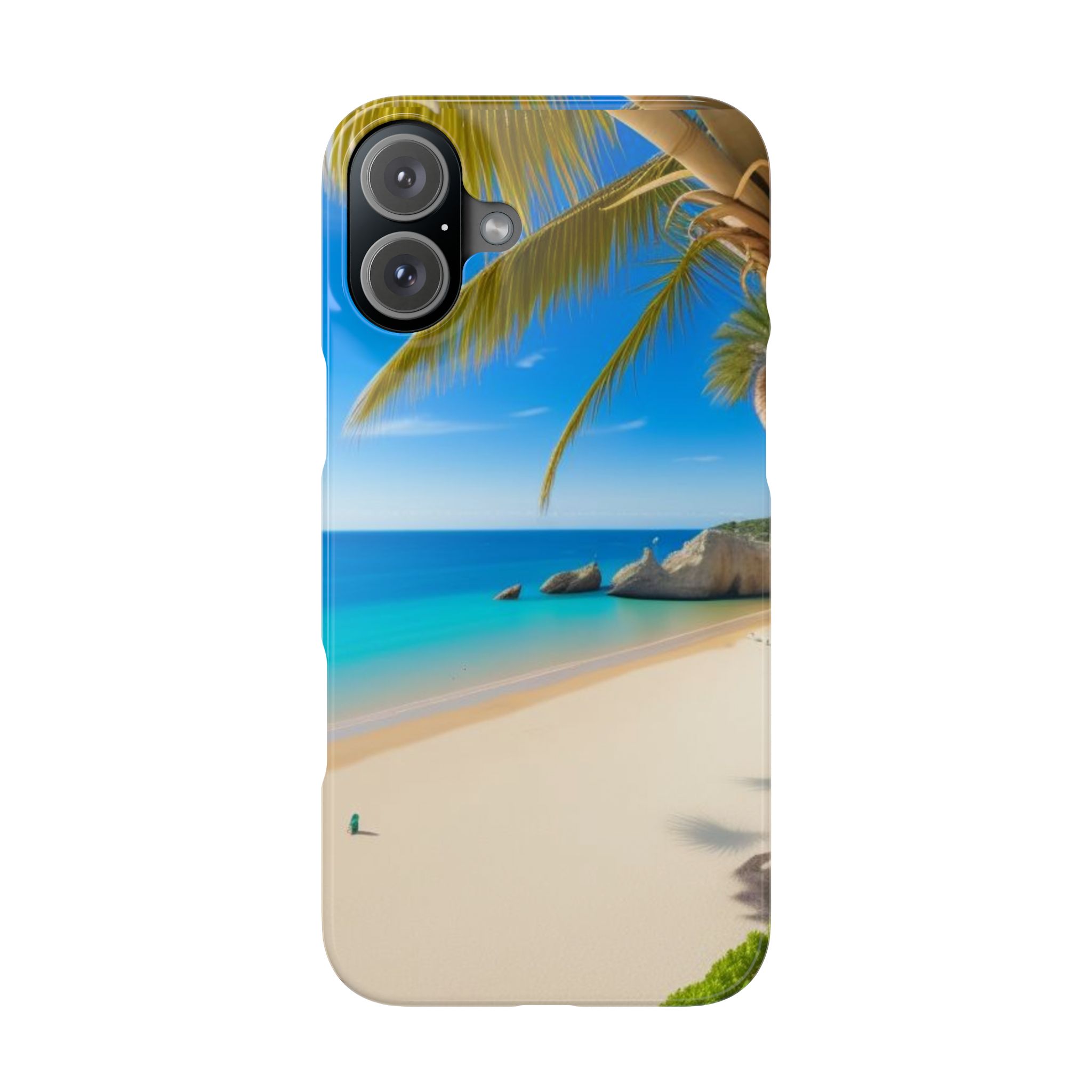 iPhone Slim Case - Spain Oasis Escape Design - Image 87