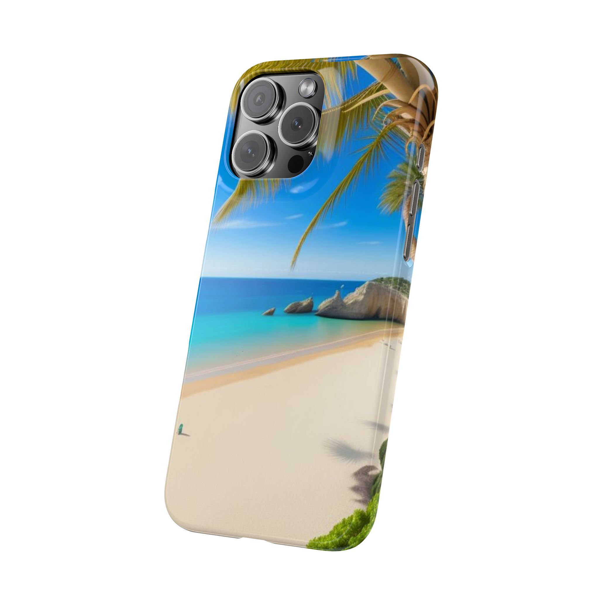 iPhone Slim Case - Spain Oasis Escape Design - Image 96