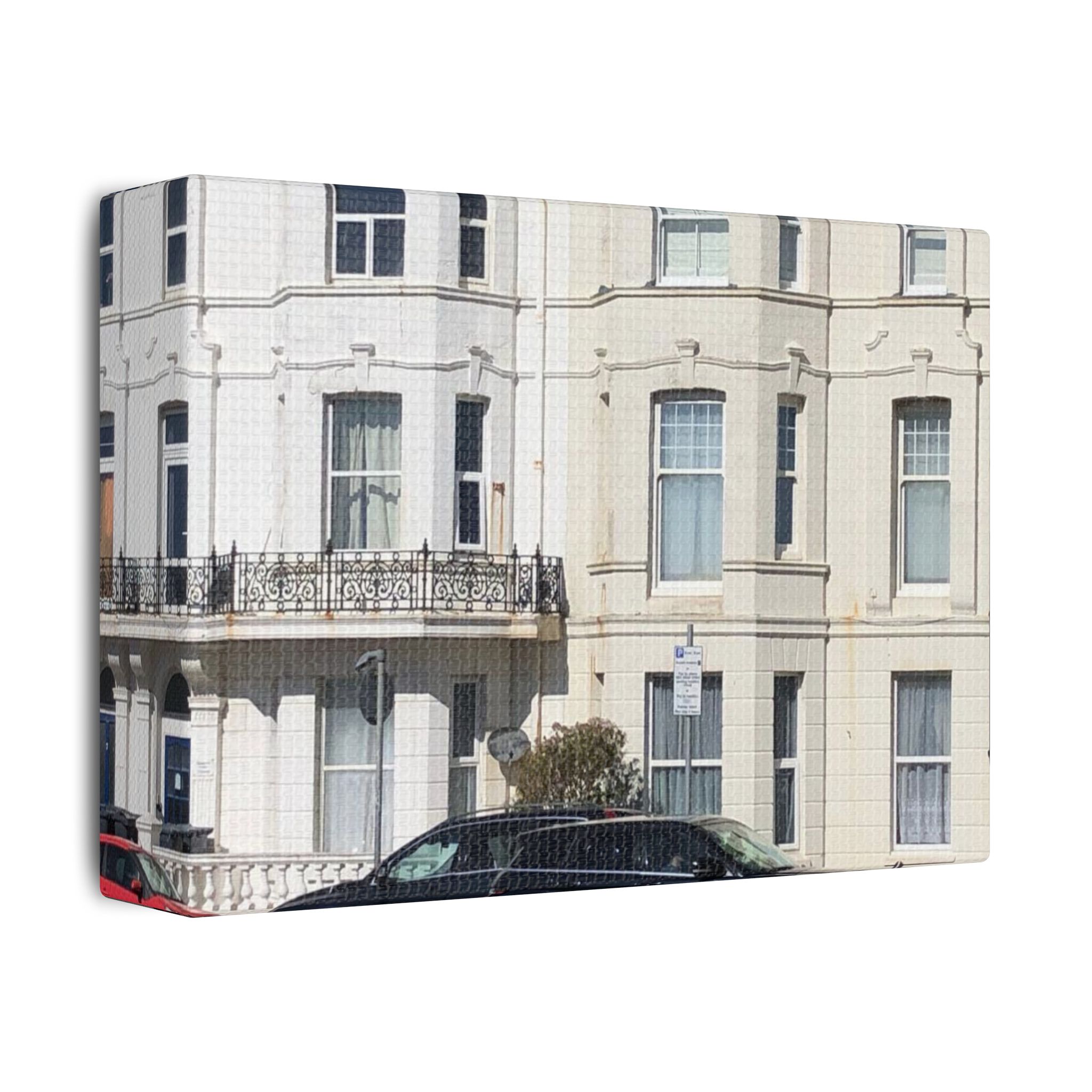 Canvas Wall Art - Bexhill On Sea Flats - Image 2