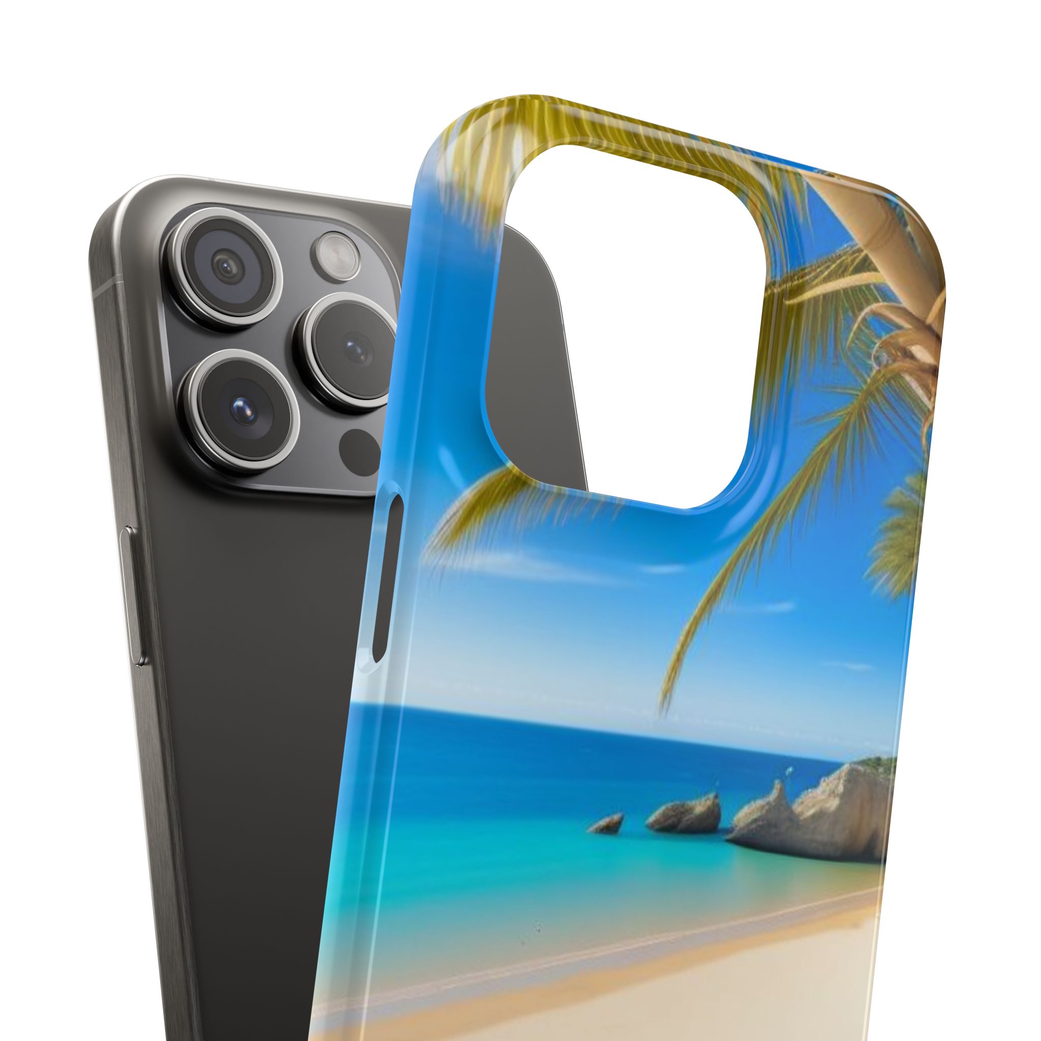 iPhone Slim Case - Spain Oasis Escape Design - Image 50