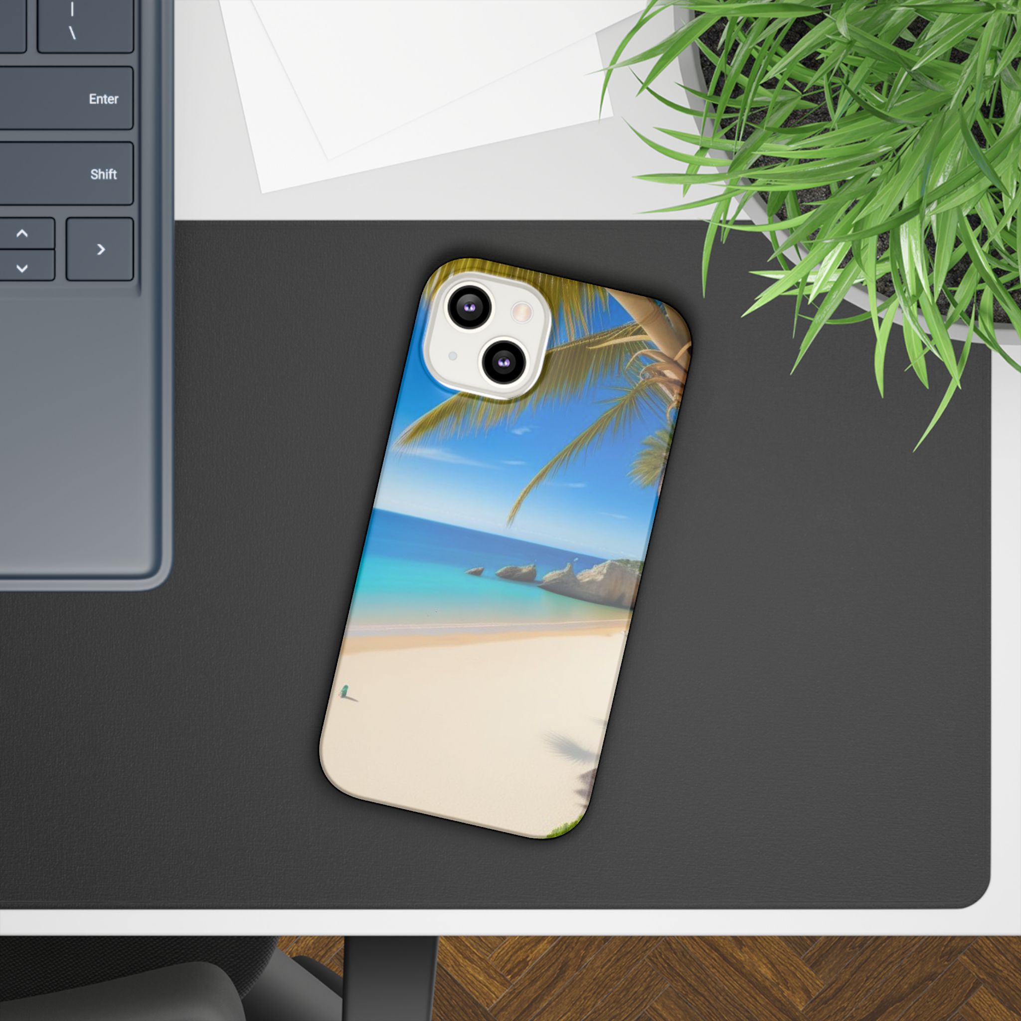 iPhone Slim Case - Spain Oasis Escape Design - Image 2