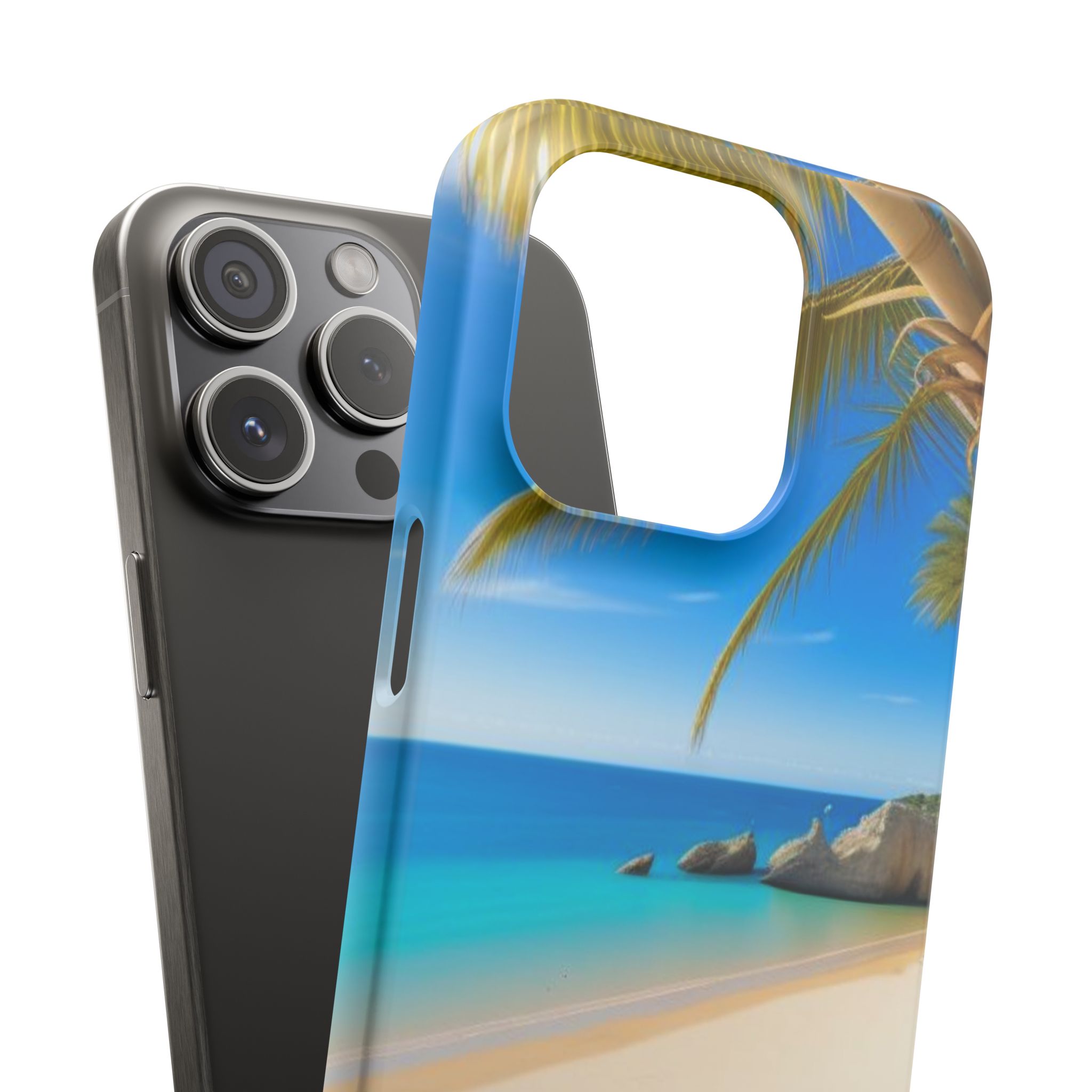 iPhone Slim Case - Spain Oasis Escape Design - Image 54